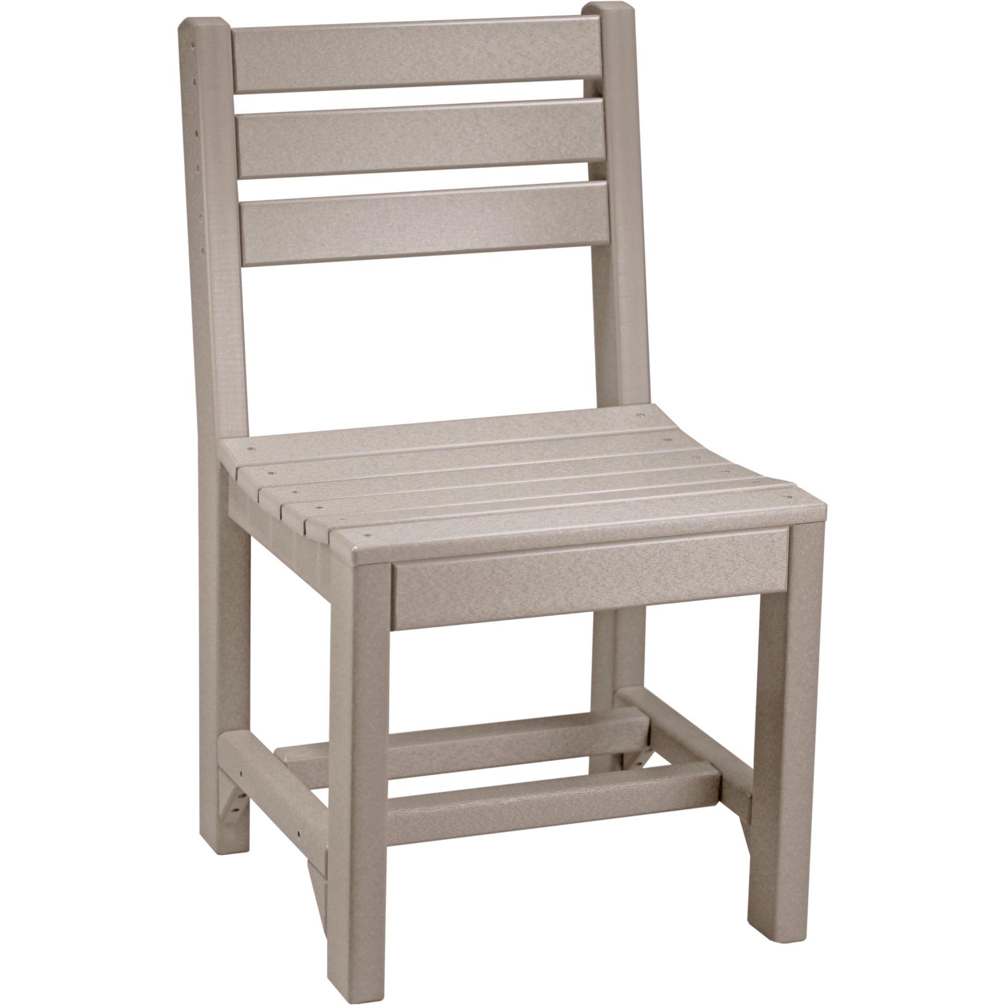 LuxCraft Island Side Chair – Outdoor Poly Dining Chair (ISC)
