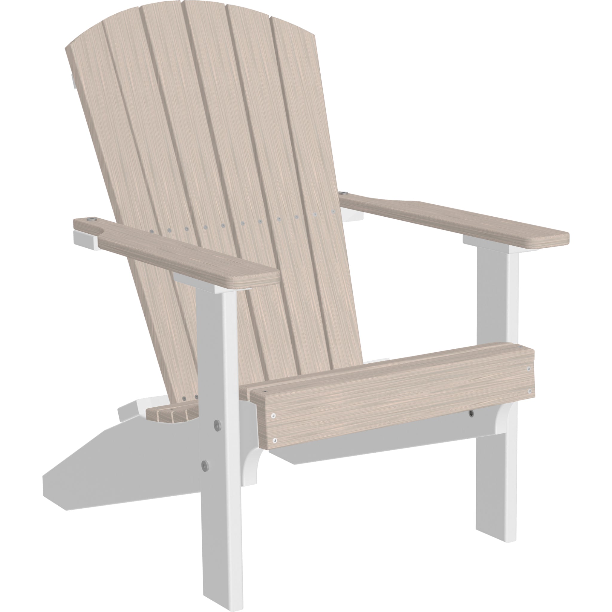 LuxCraft Lakeside Adirondack Chair – Outdoor Poly Lounge Chair (LAC)