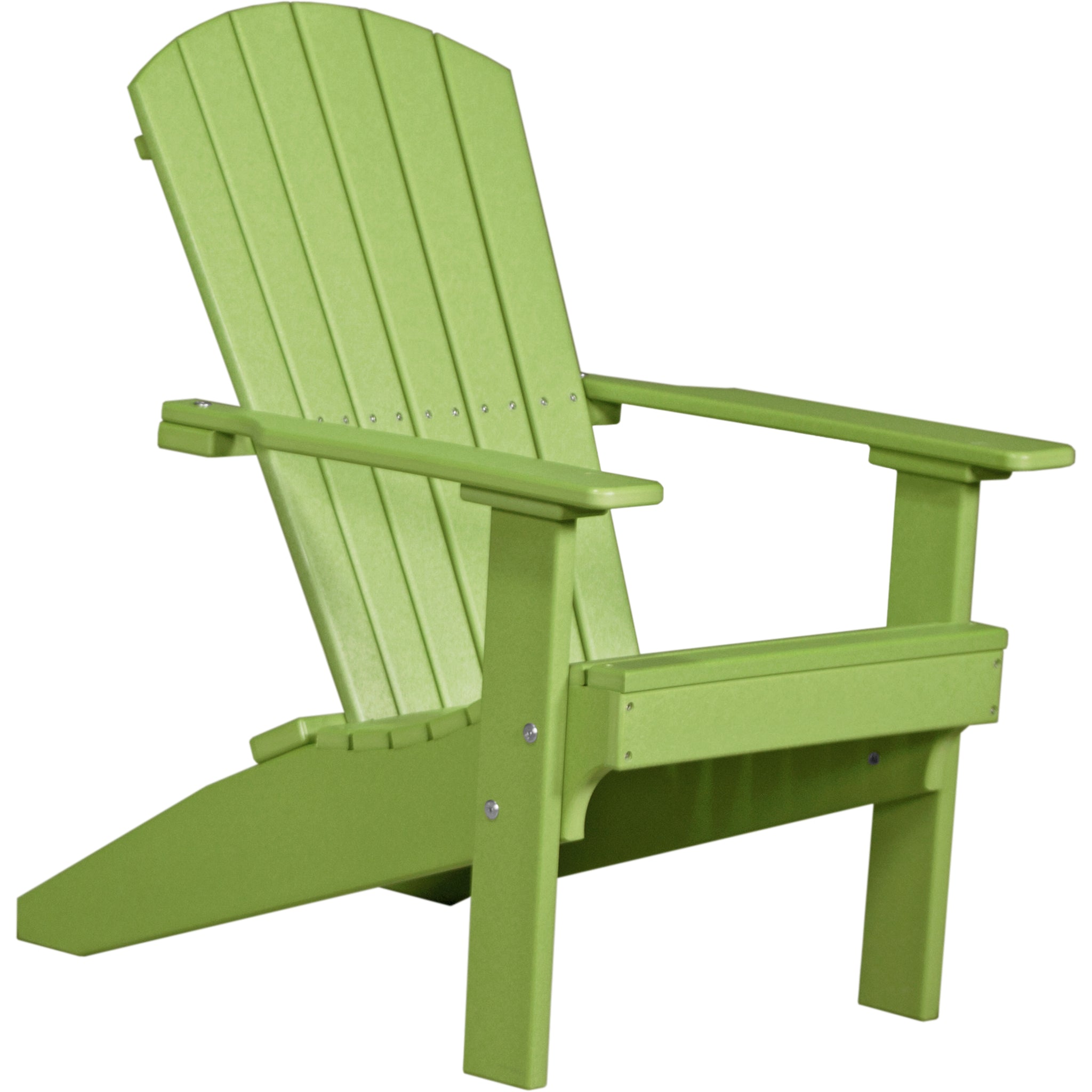 LuxCraft Lakeside Adirondack Chair – Outdoor Poly Lounge Chair (LAC)