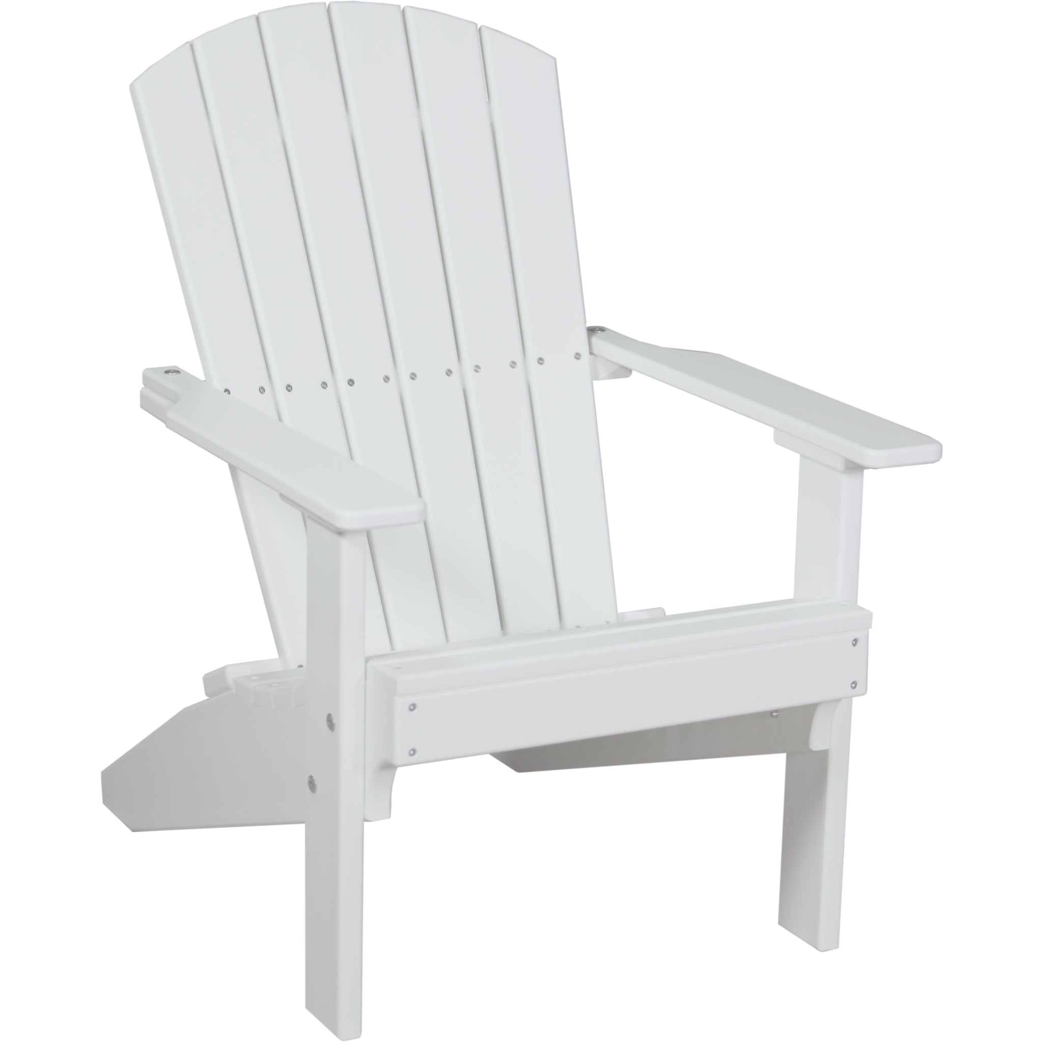 LuxCraft Lakeside Adirondack Chair – Outdoor Poly Lounge Chair (LAC)