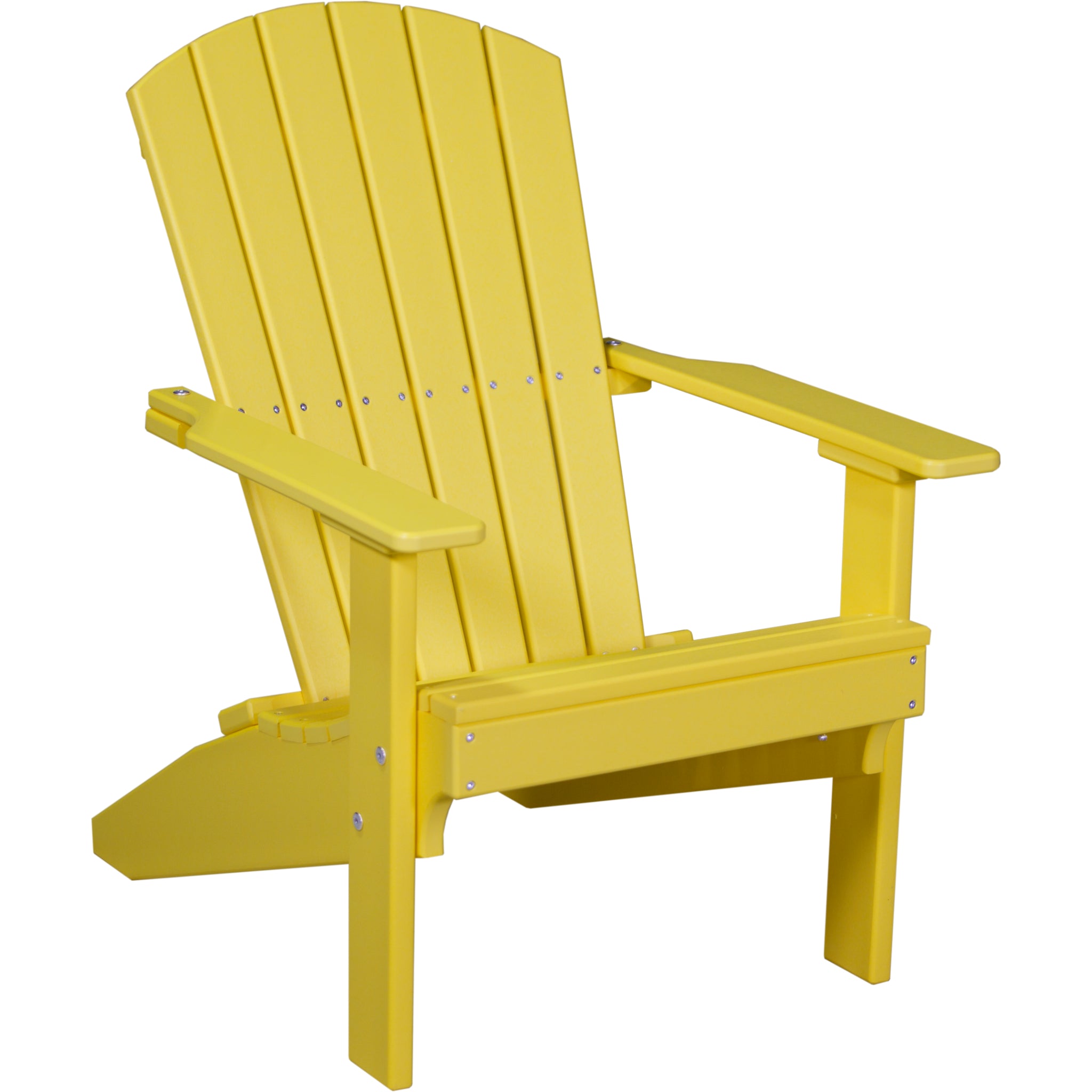LuxCraft Lakeside Adirondack Chair – Outdoor Poly Lounge Chair (LAC)