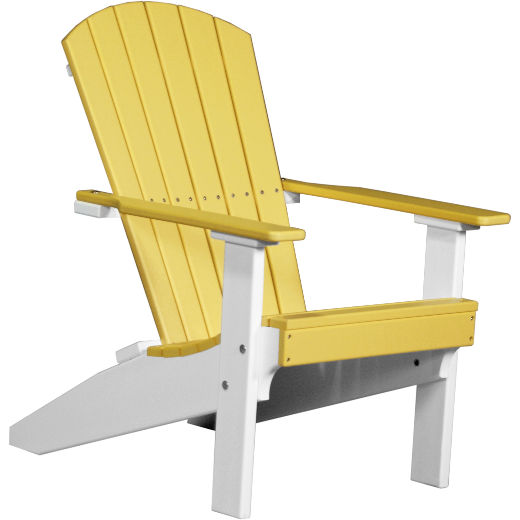 LuxCraft Lakeside Adirondack Chair – Outdoor Poly Lounge Chair (LAC)
