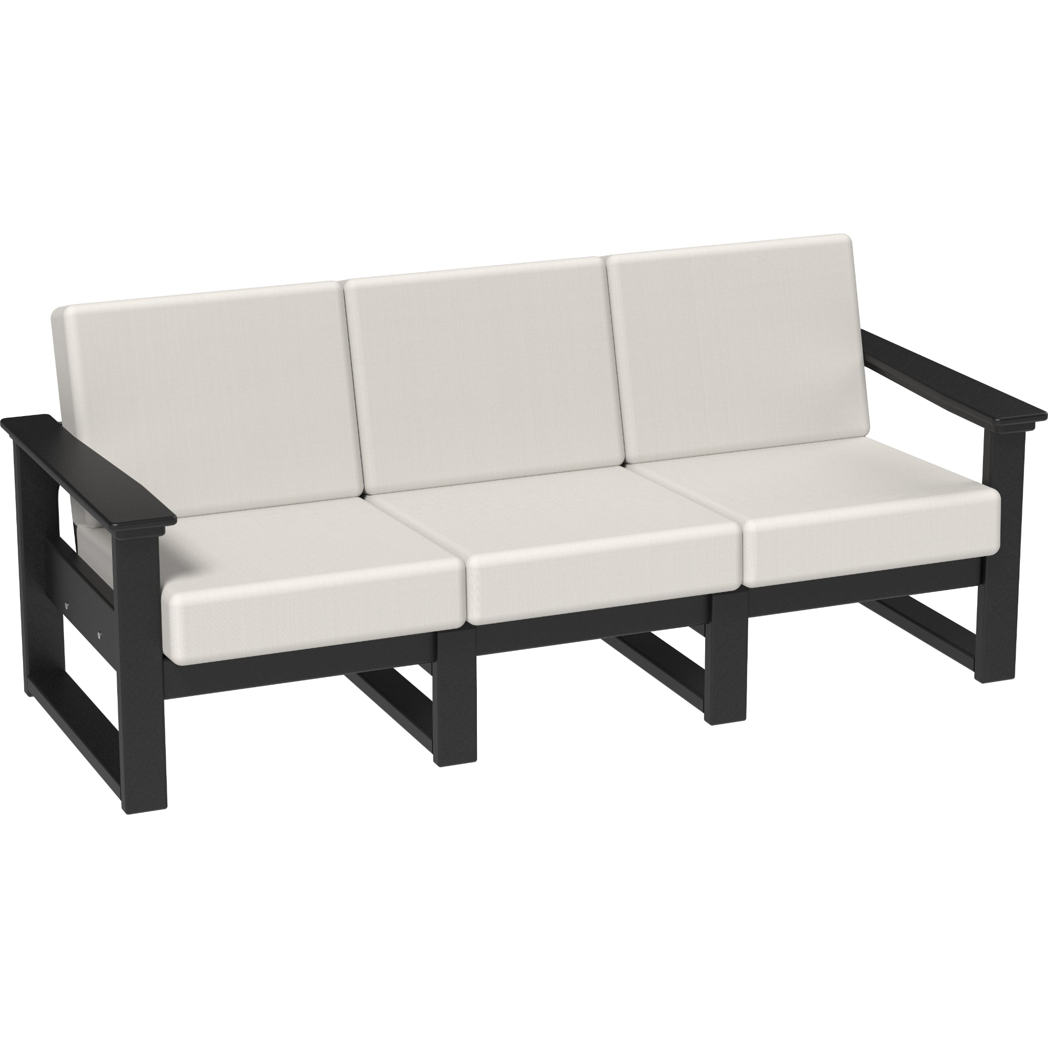 LuxCraft Lanai Deep Seating – Outdoor Poly Patio Lounge Set (LDS)