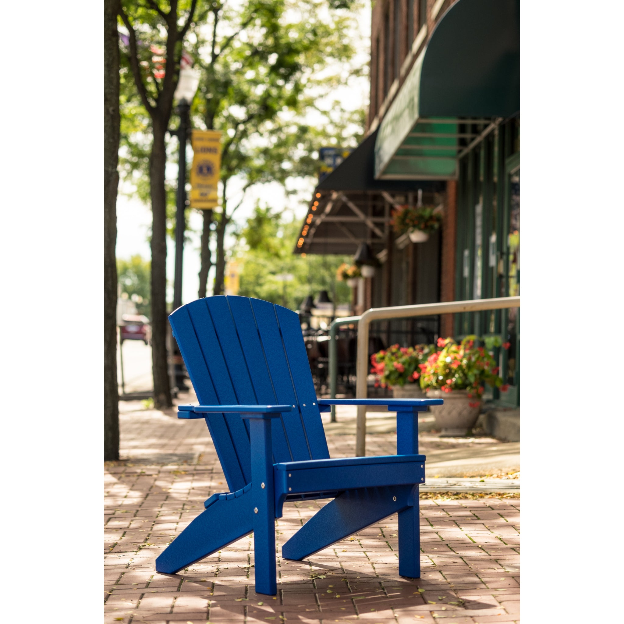 LuxCraft Lakeside Adirondack Chair – Outdoor Poly Lounge Chair (LAC)