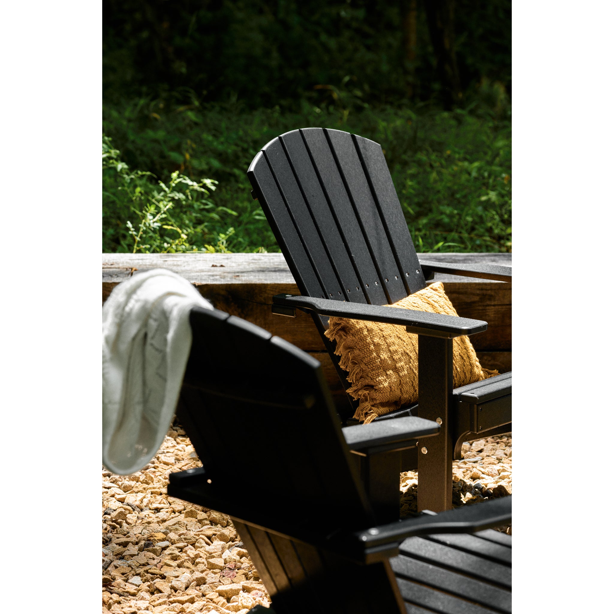 LuxCraft Lakeside Adirondack Chair – Outdoor Poly Lounge Chair (LAC)