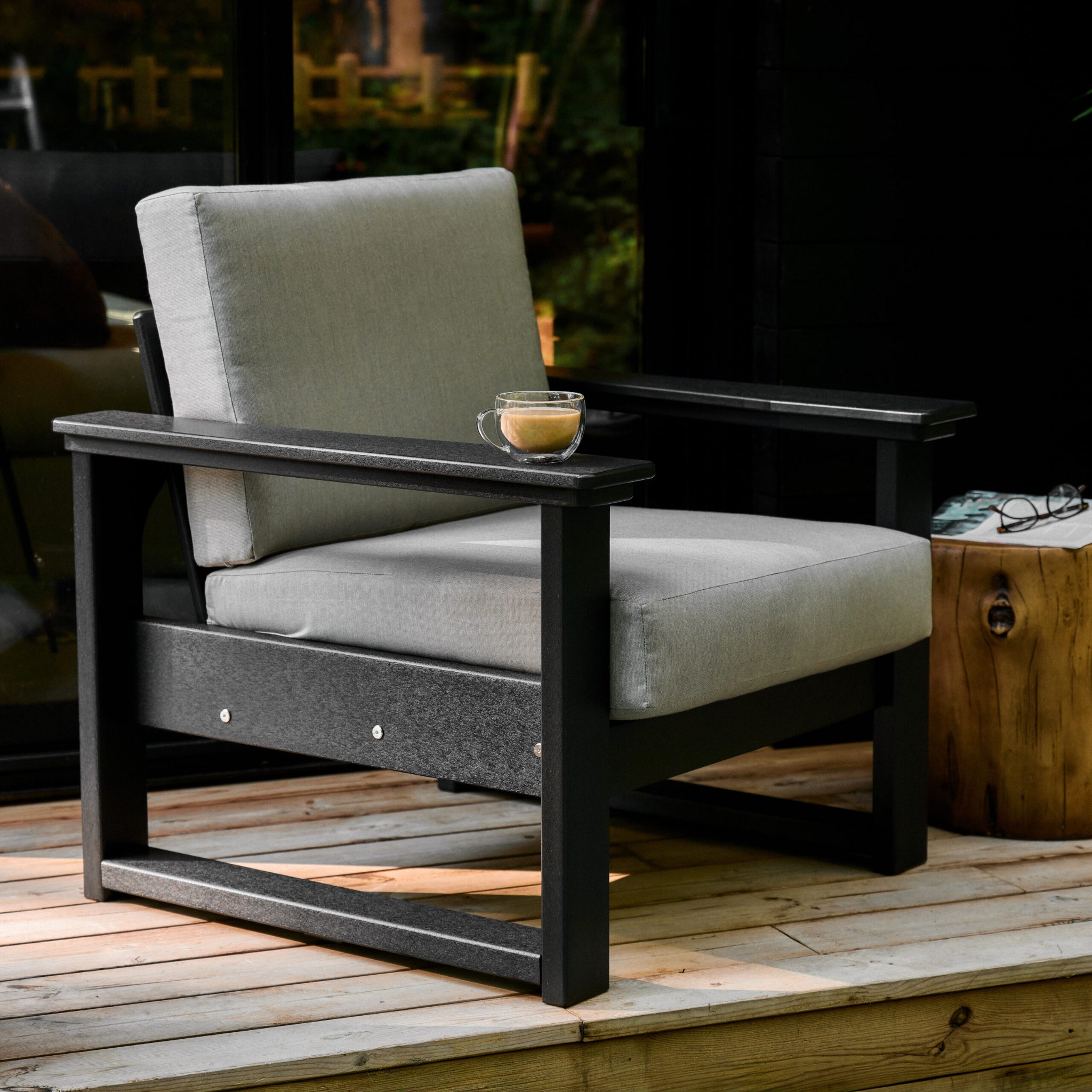 LuxCraft Lanai Deep Seating – Outdoor Poly Patio Lounge Set (LDS)