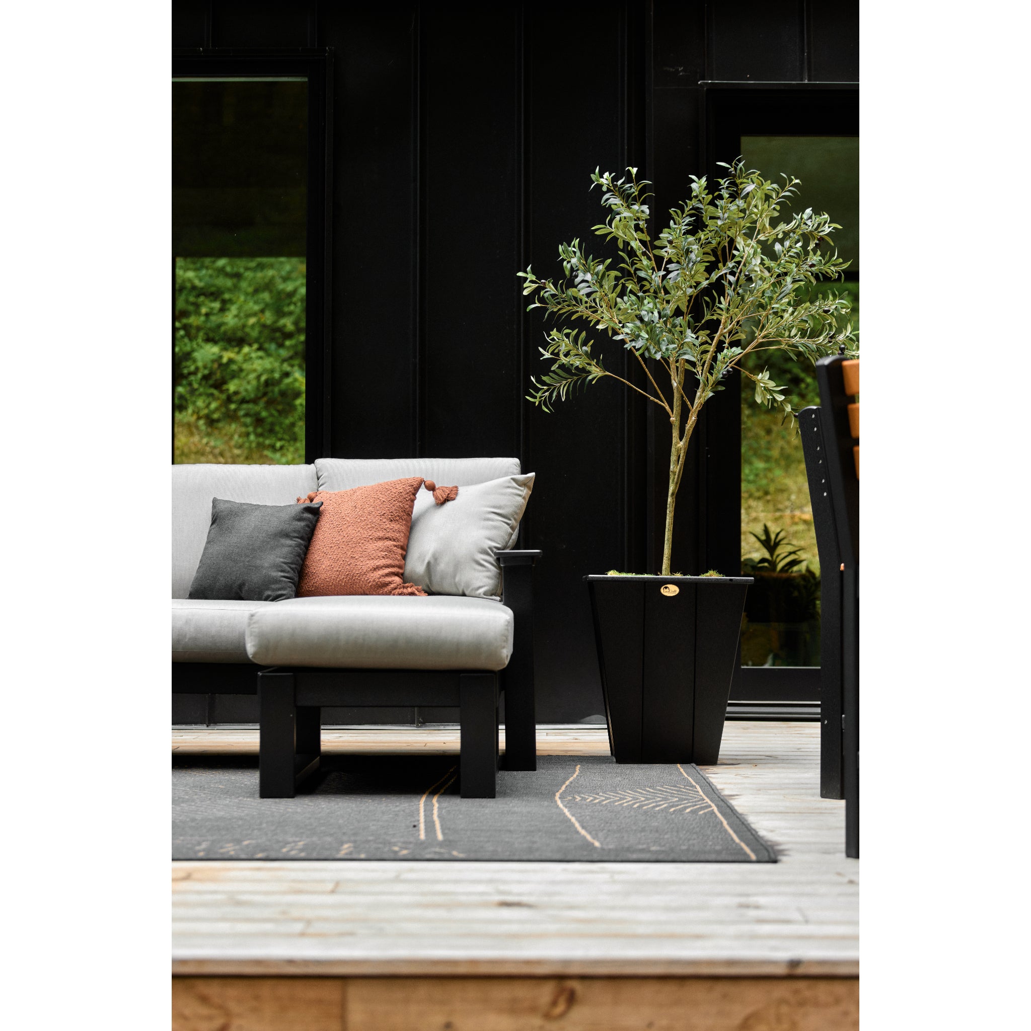 LuxCraft Lanai Deep Seating – Outdoor Poly Patio Lounge Set (LDS)