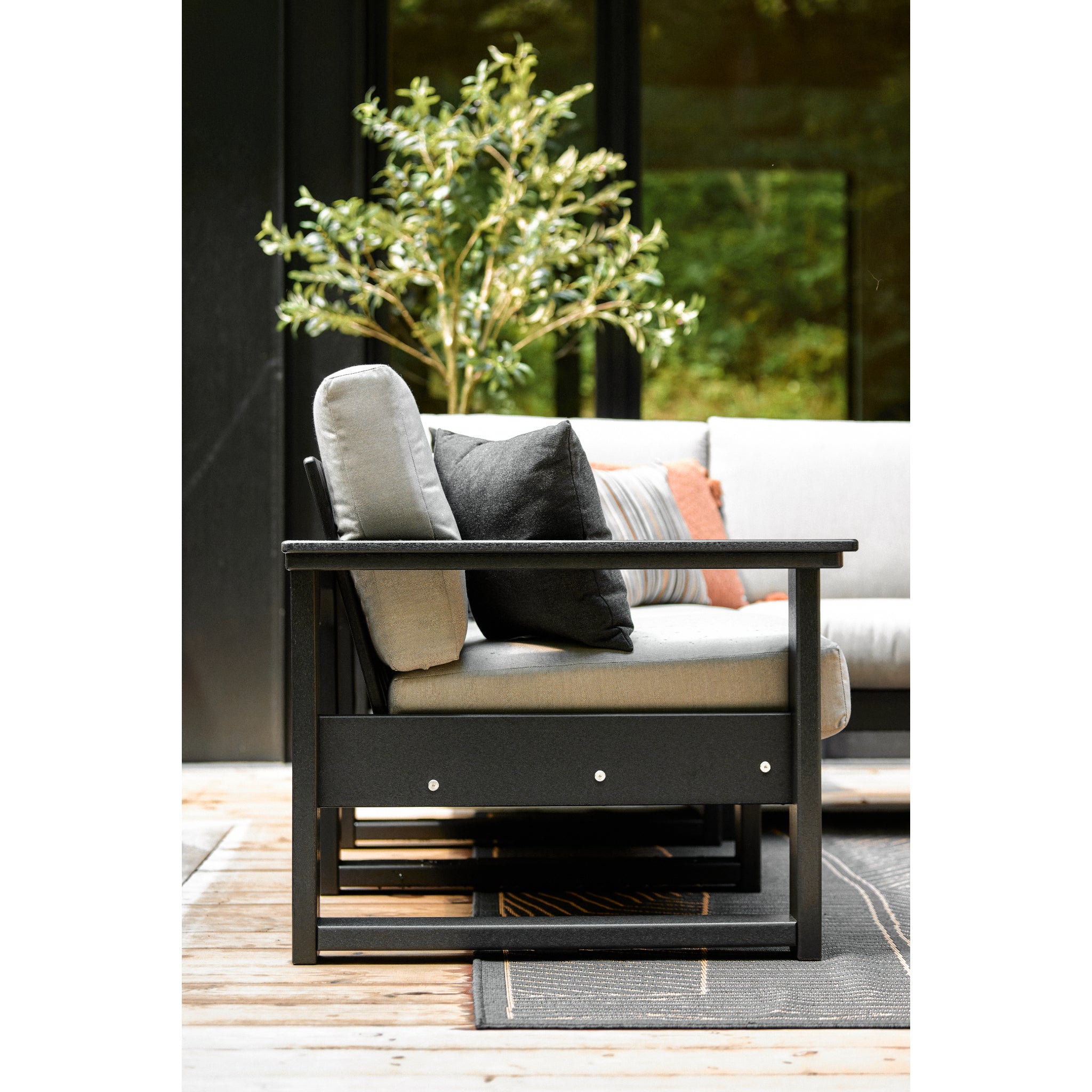 LuxCraft Lanai Deep Seating – Outdoor Poly Patio Lounge Set (LDS)