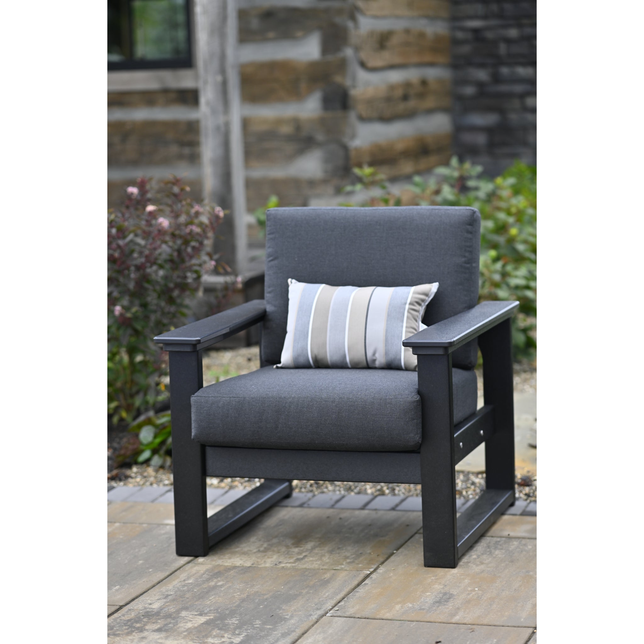 LuxCraft Lanai Deep Seating – Outdoor Poly Patio Lounge Set (LDS)