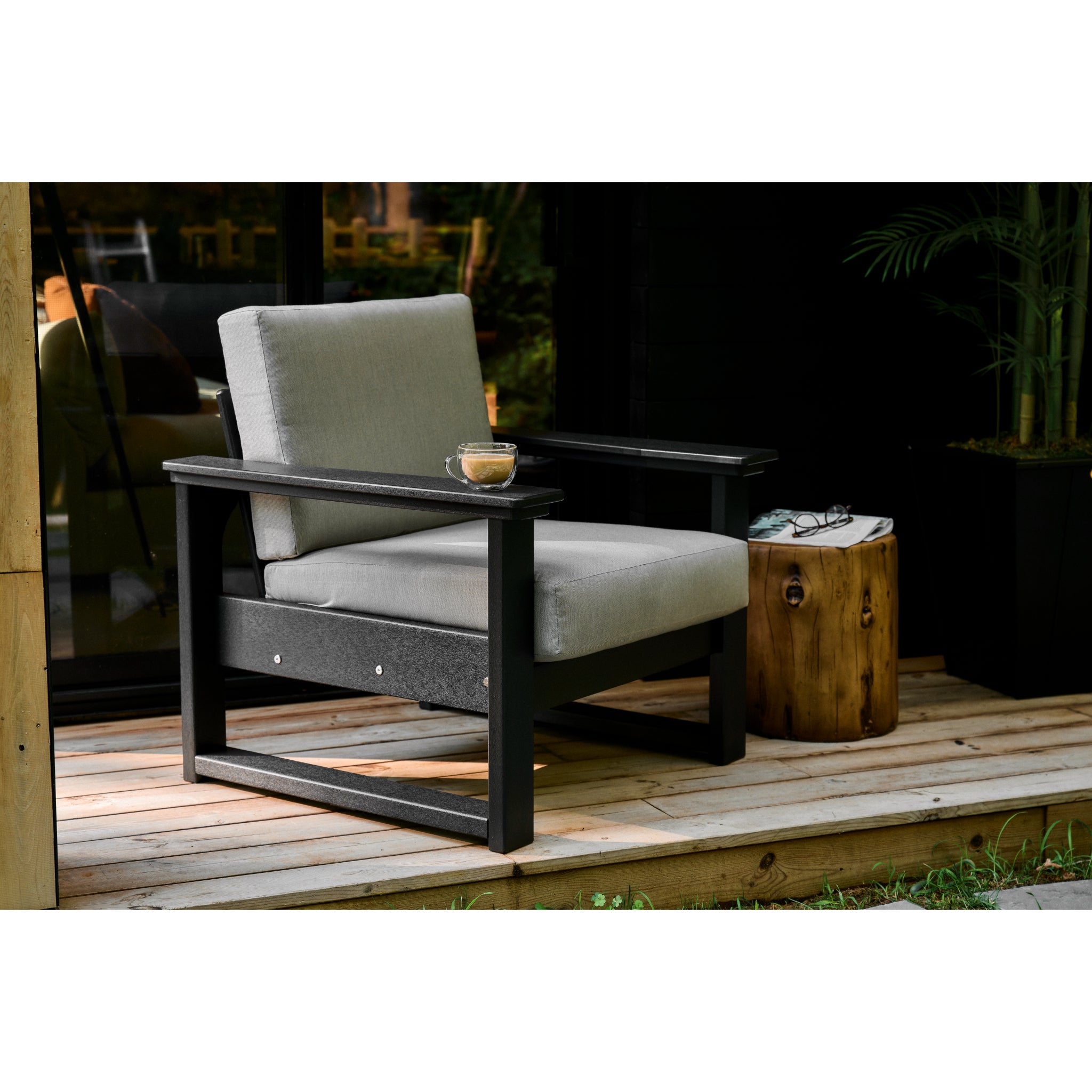 LuxCraft Lanai Deep Seating – Outdoor Poly Patio Lounge Set (LDS)