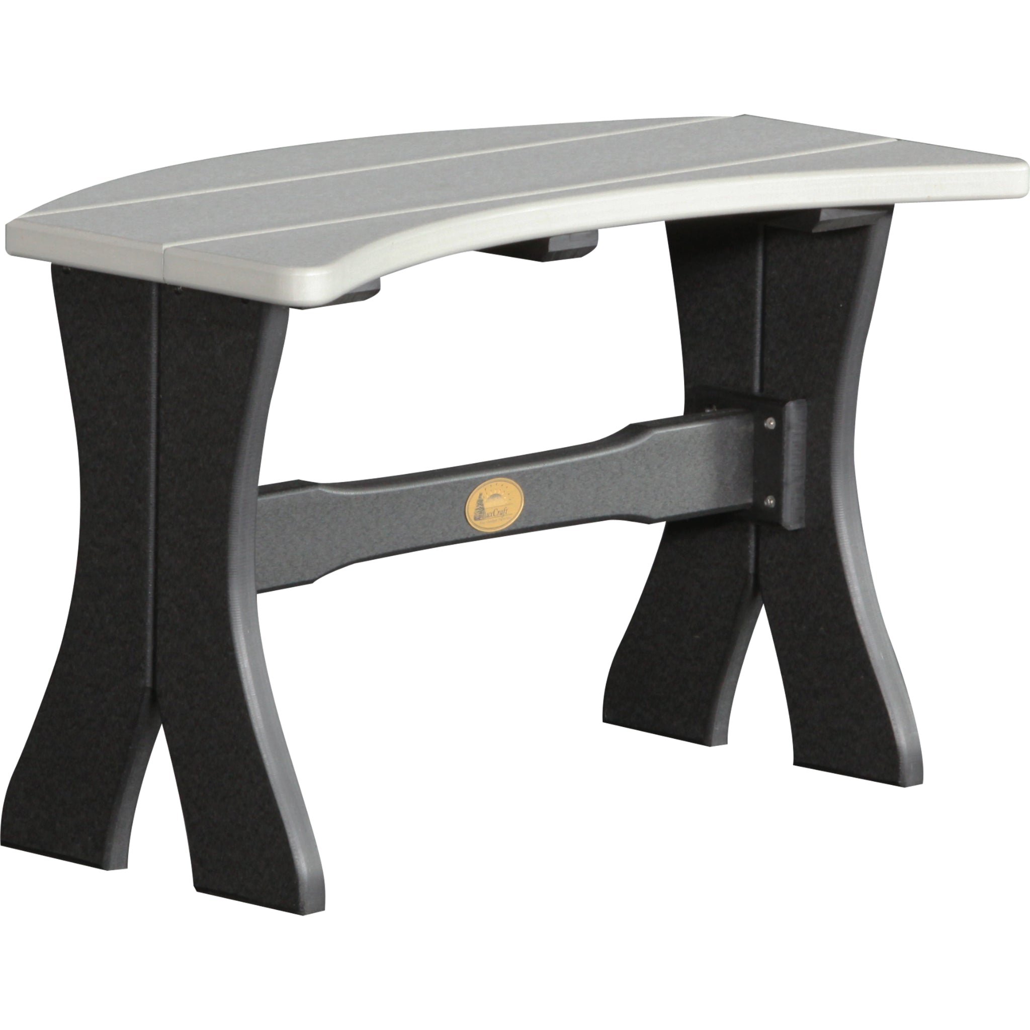 LuxCraft 28″ Table Bench – Outdoor Poly Patio Bench (P28TB)