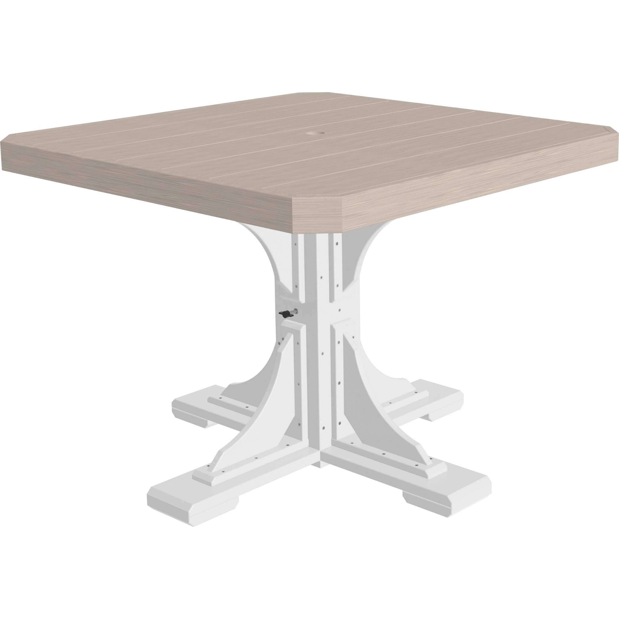 LuxCraft 41″ Square Table – Outdoor Poly Patio Dining Table (P41ST)