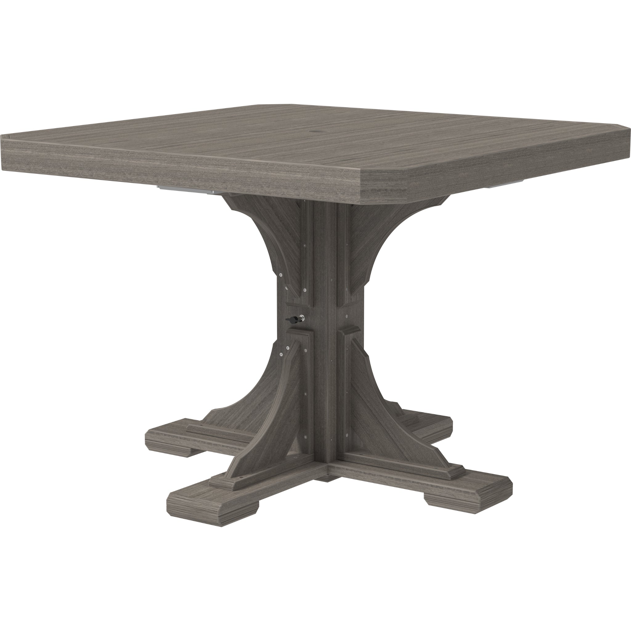 LuxCraft 41″ Square Table – Outdoor Poly Patio Dining Table (P41ST)