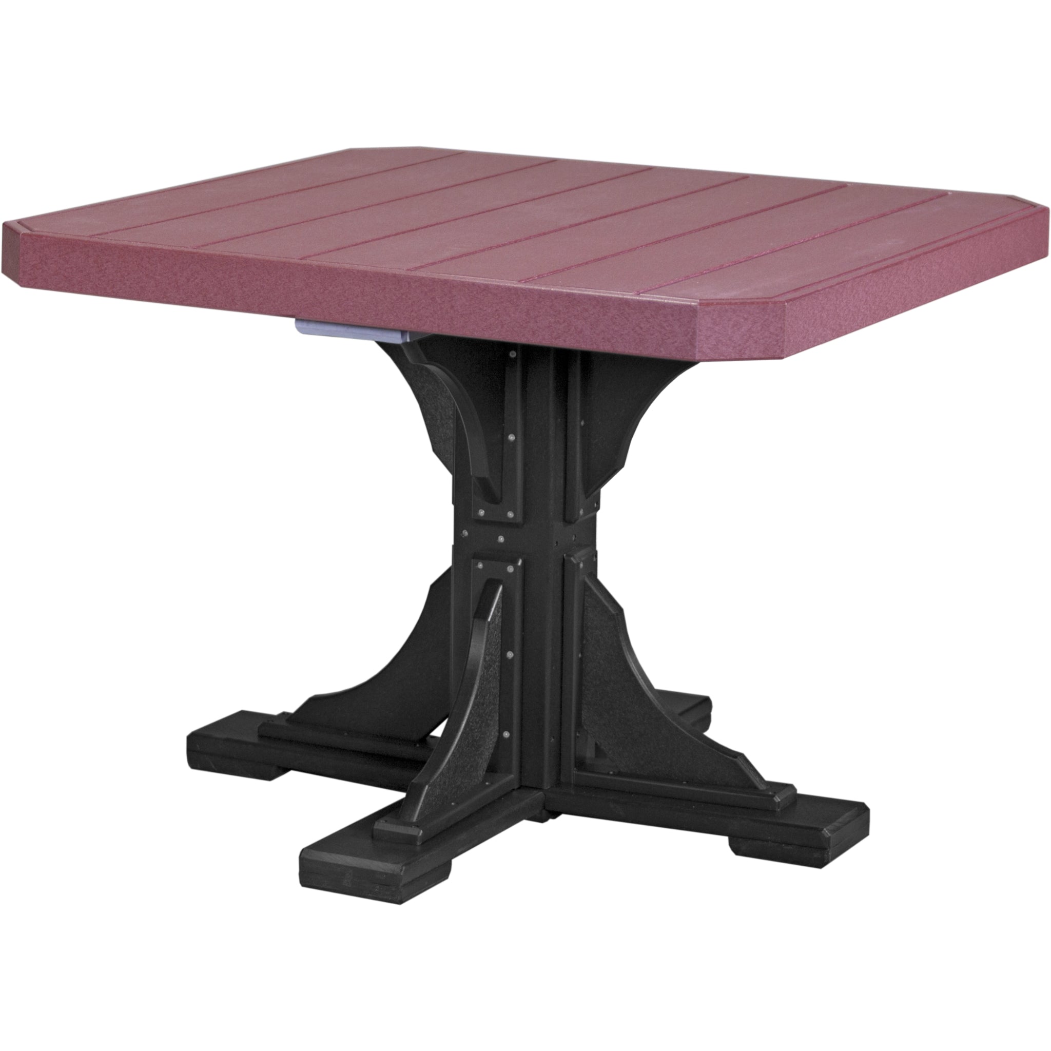 LuxCraft 41″ Square Table – Outdoor Poly Patio Dining Table (P41ST)