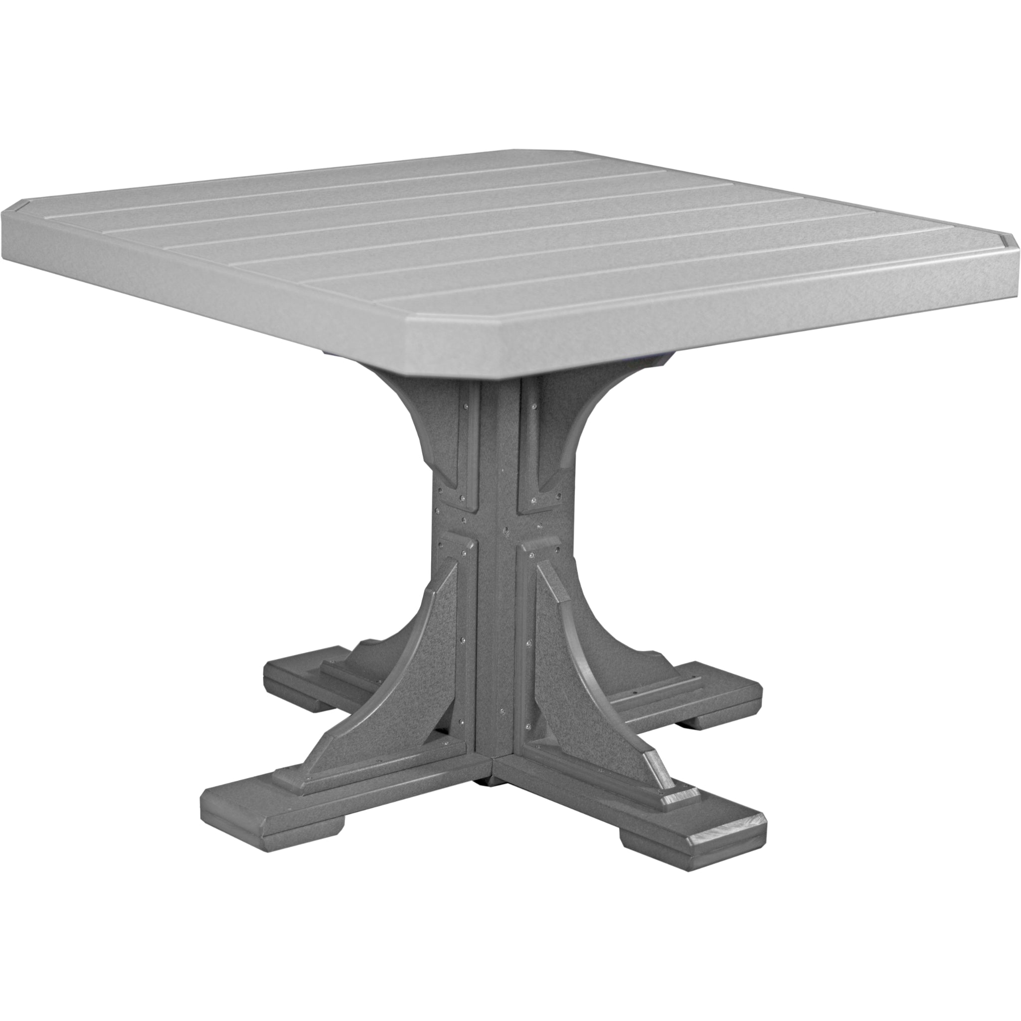 LuxCraft 41″ Square Table – Outdoor Poly Patio Dining Table (P41ST)