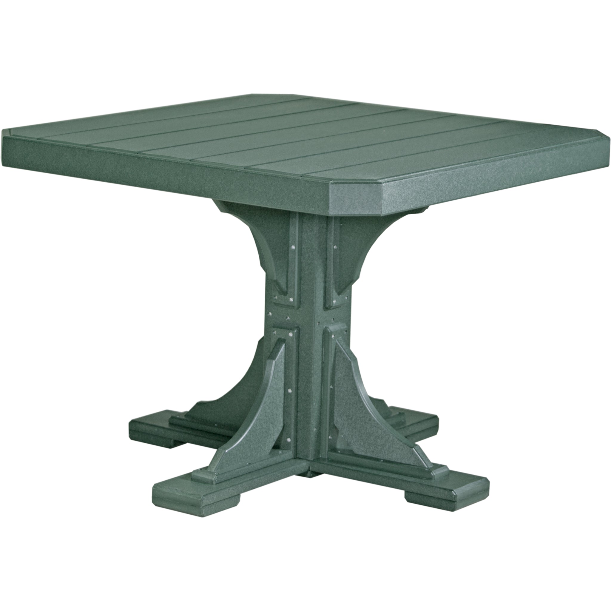 LuxCraft 41″ Square Table – Outdoor Poly Patio Dining Table (P41ST)