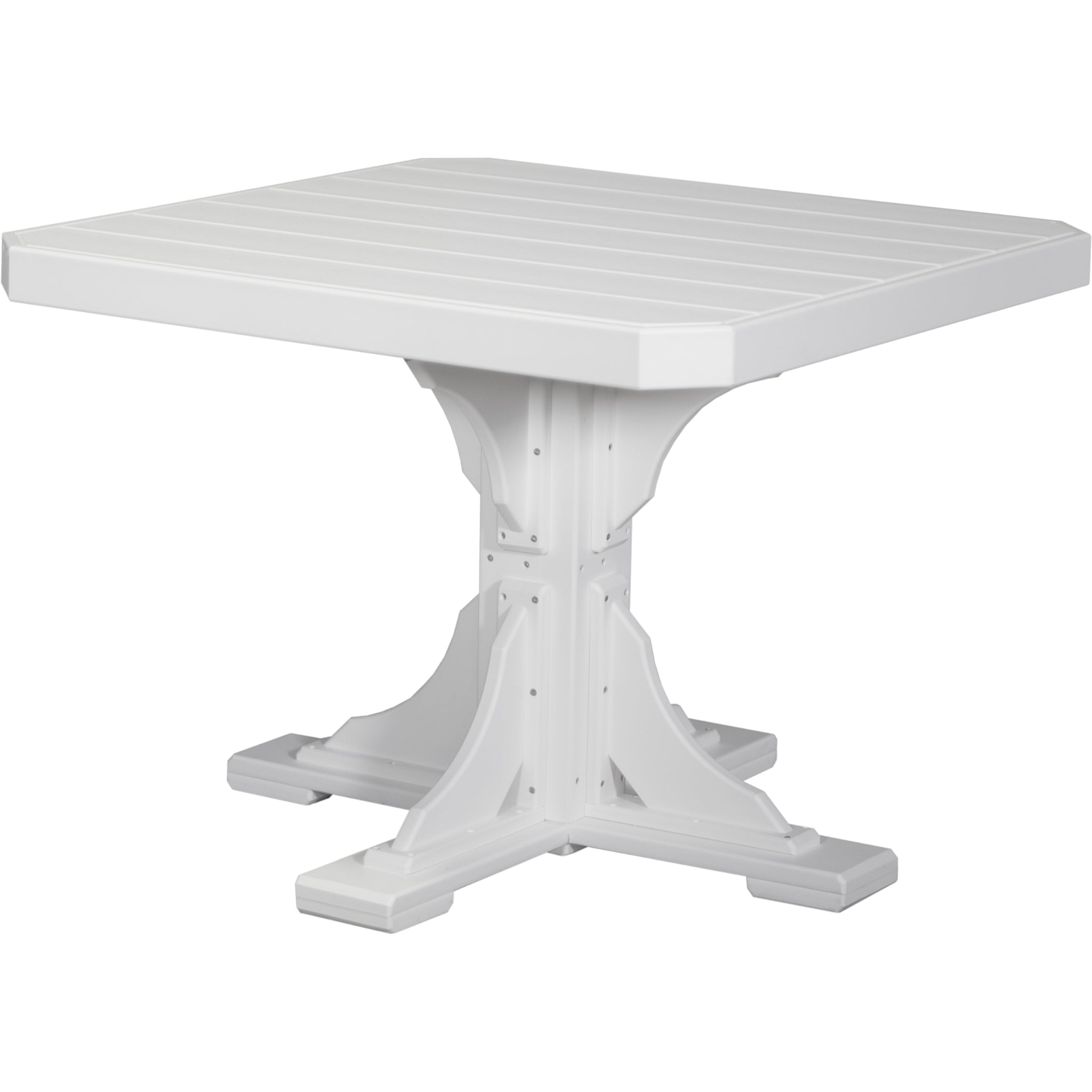 LuxCraft 41″ Square Table – Outdoor Poly Patio Dining Table (P41ST)