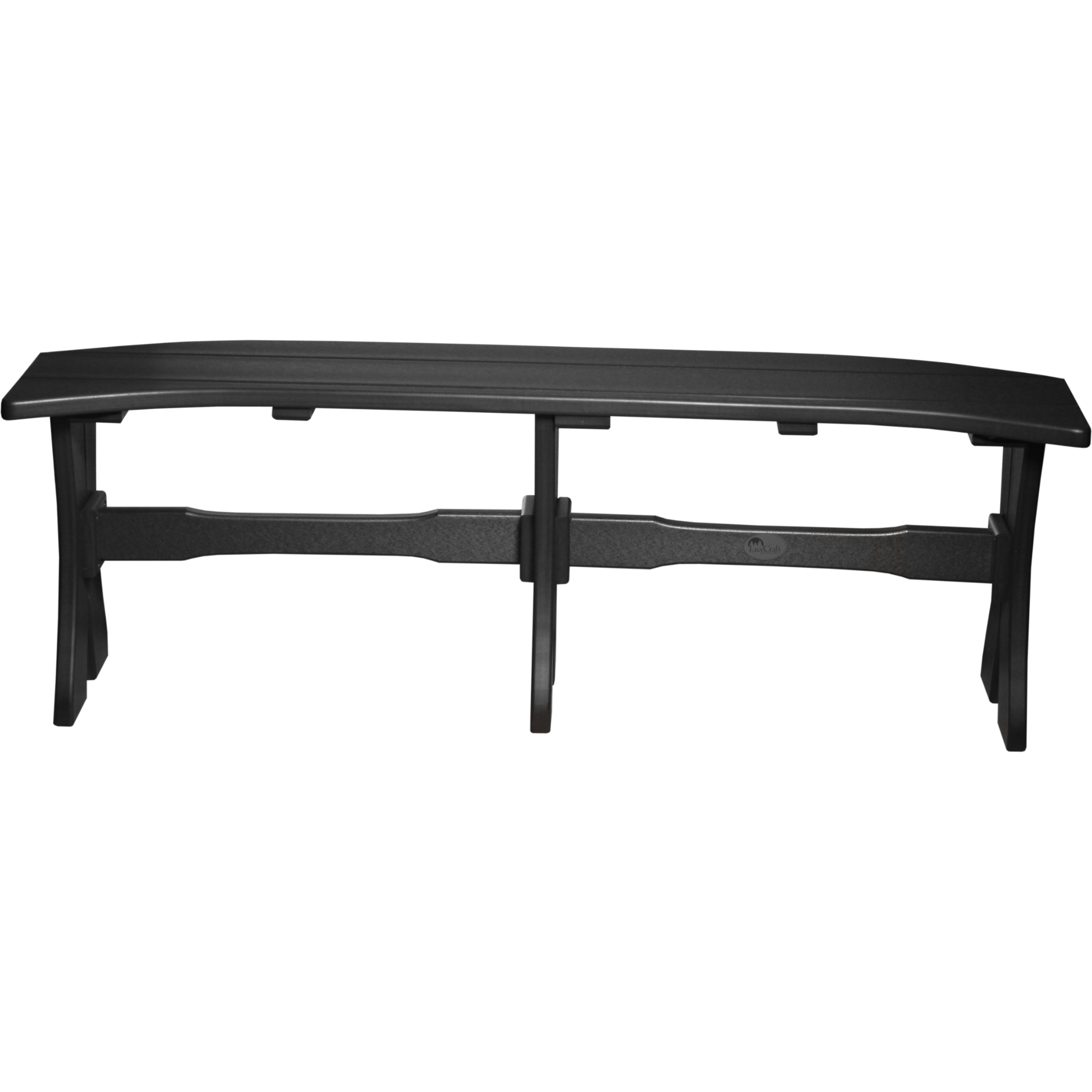LuxCraft 52″ Table Bench – Outdoor Poly Patio Bench (P52TB)