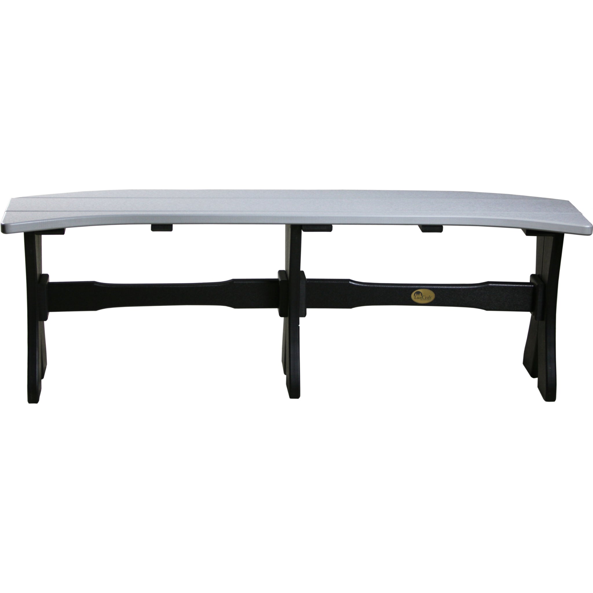 LuxCraft 52″ Table Bench – Outdoor Poly Patio Bench (P52TB)