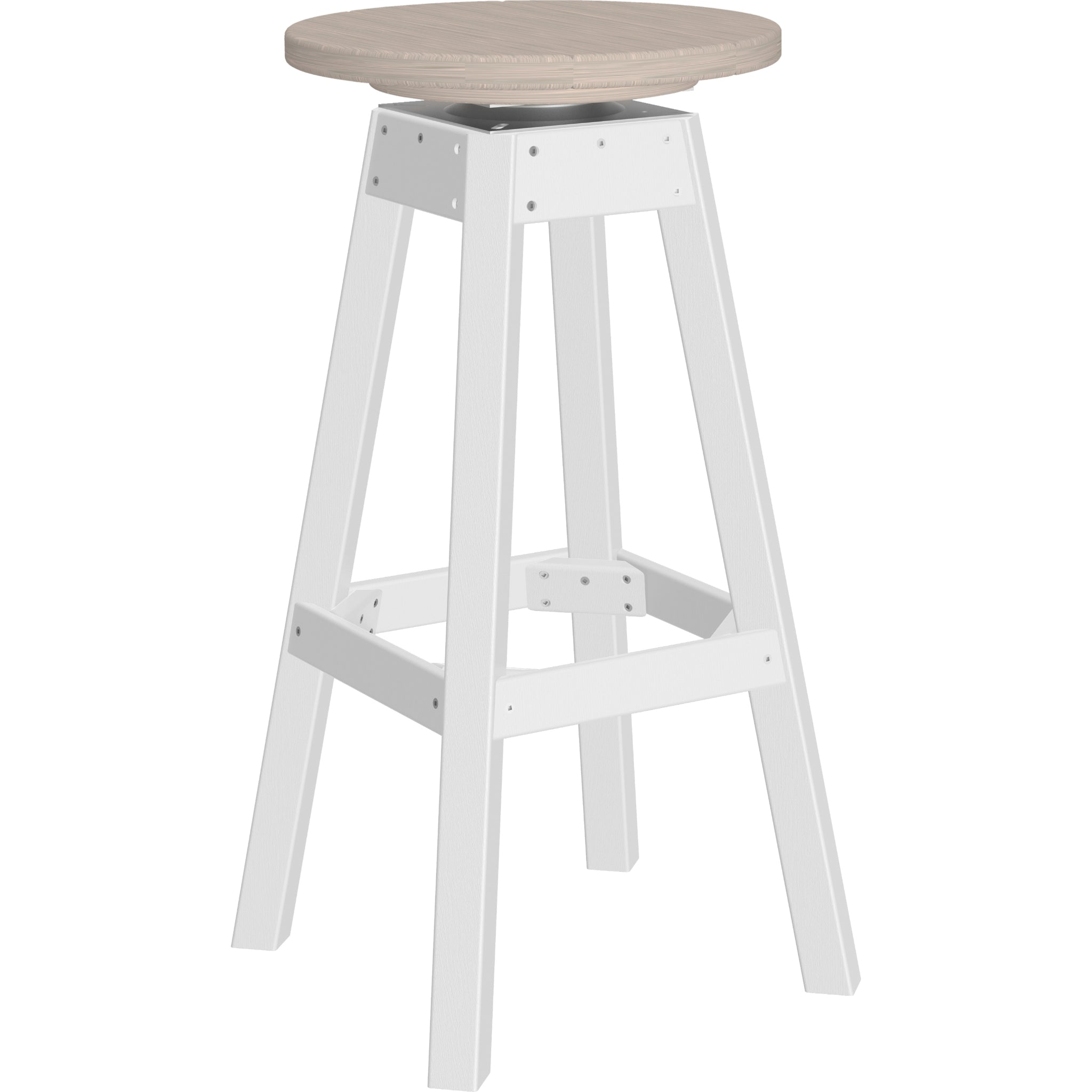 LuxCraft Bar Stool – Outdoor Poly Patio Bar Stool (PBS)