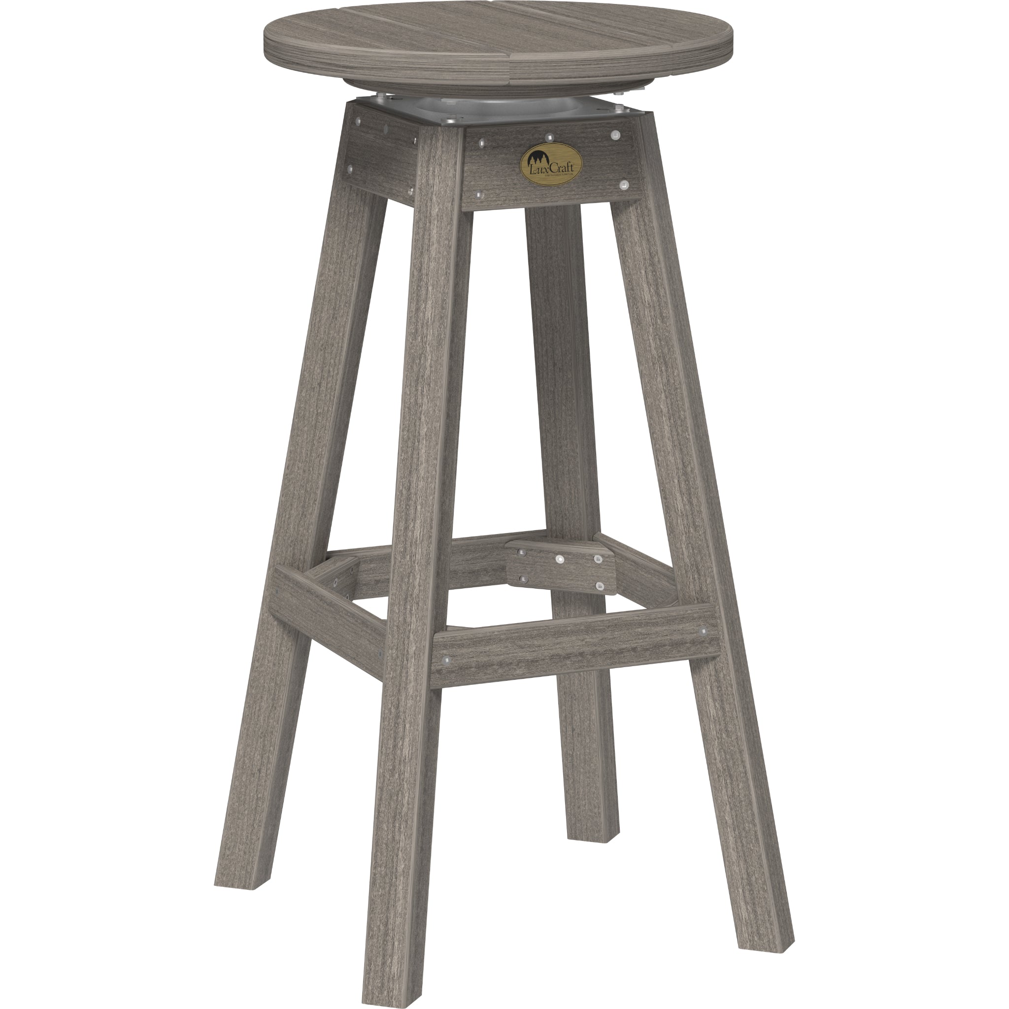 LuxCraft Bar Stool – Outdoor Poly Patio Bar Stool (PBS)