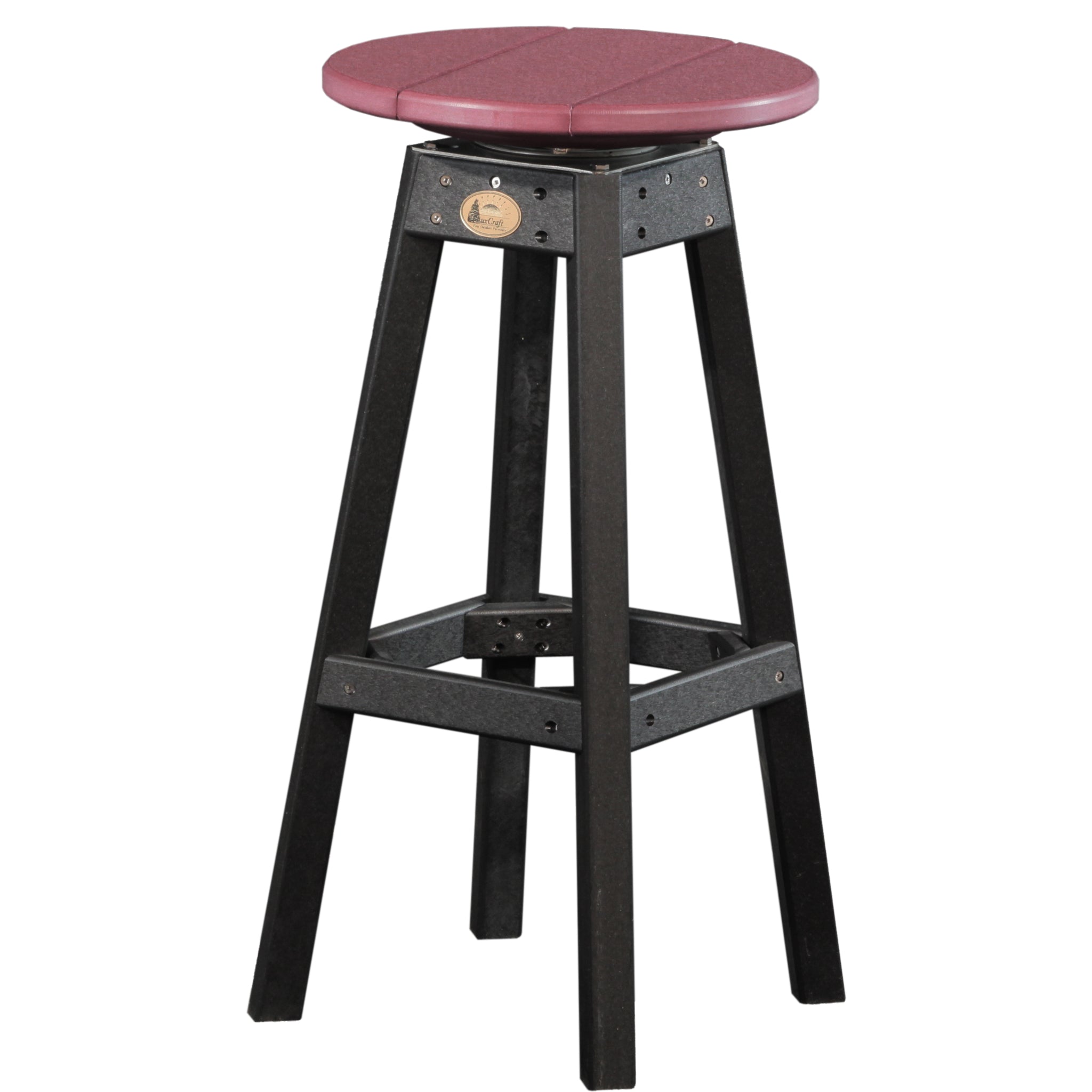 LuxCraft Bar Stool – Outdoor Poly Patio Bar Stool (PBS)