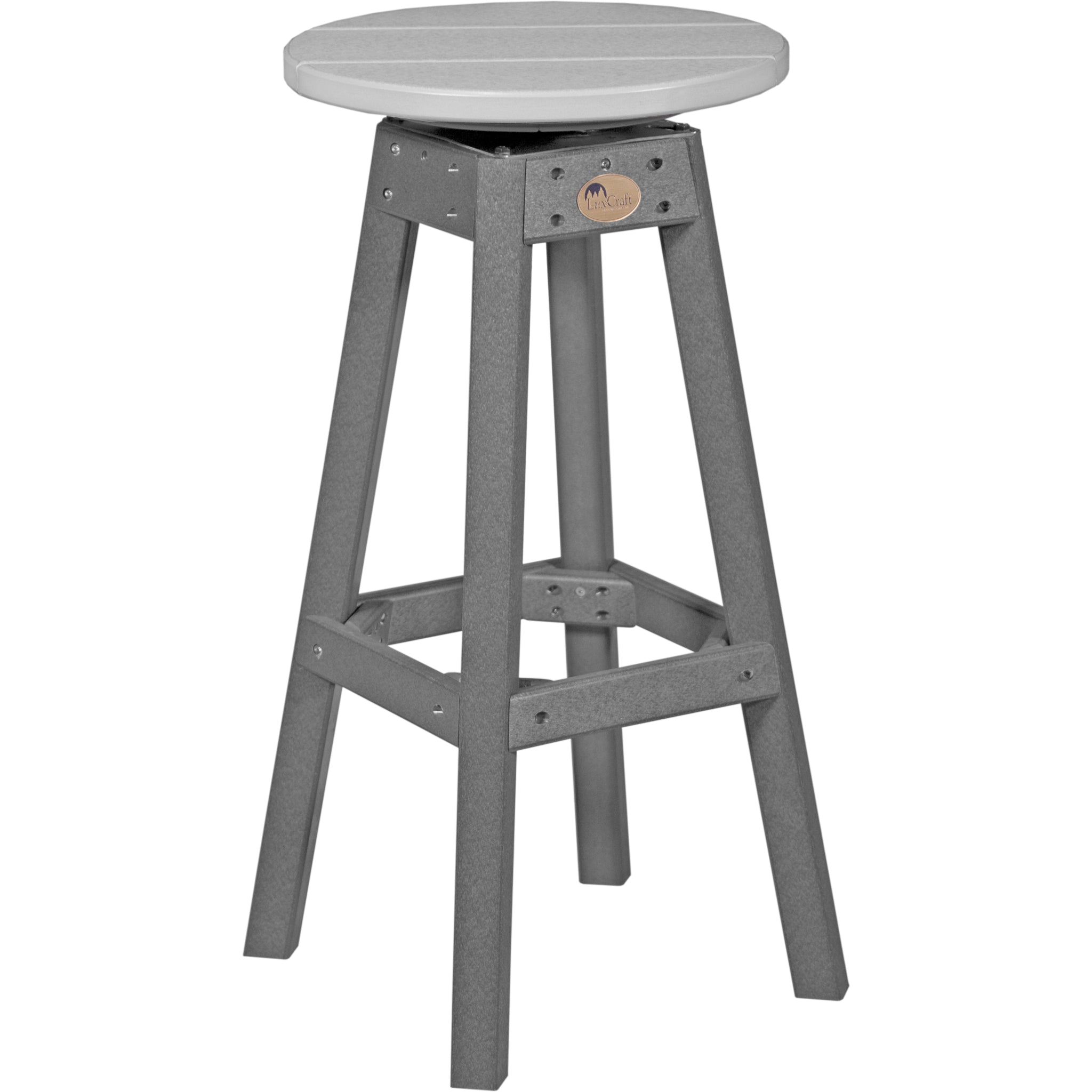 LuxCraft Bar Stool – Outdoor Poly Patio Bar Stool (PBS)
