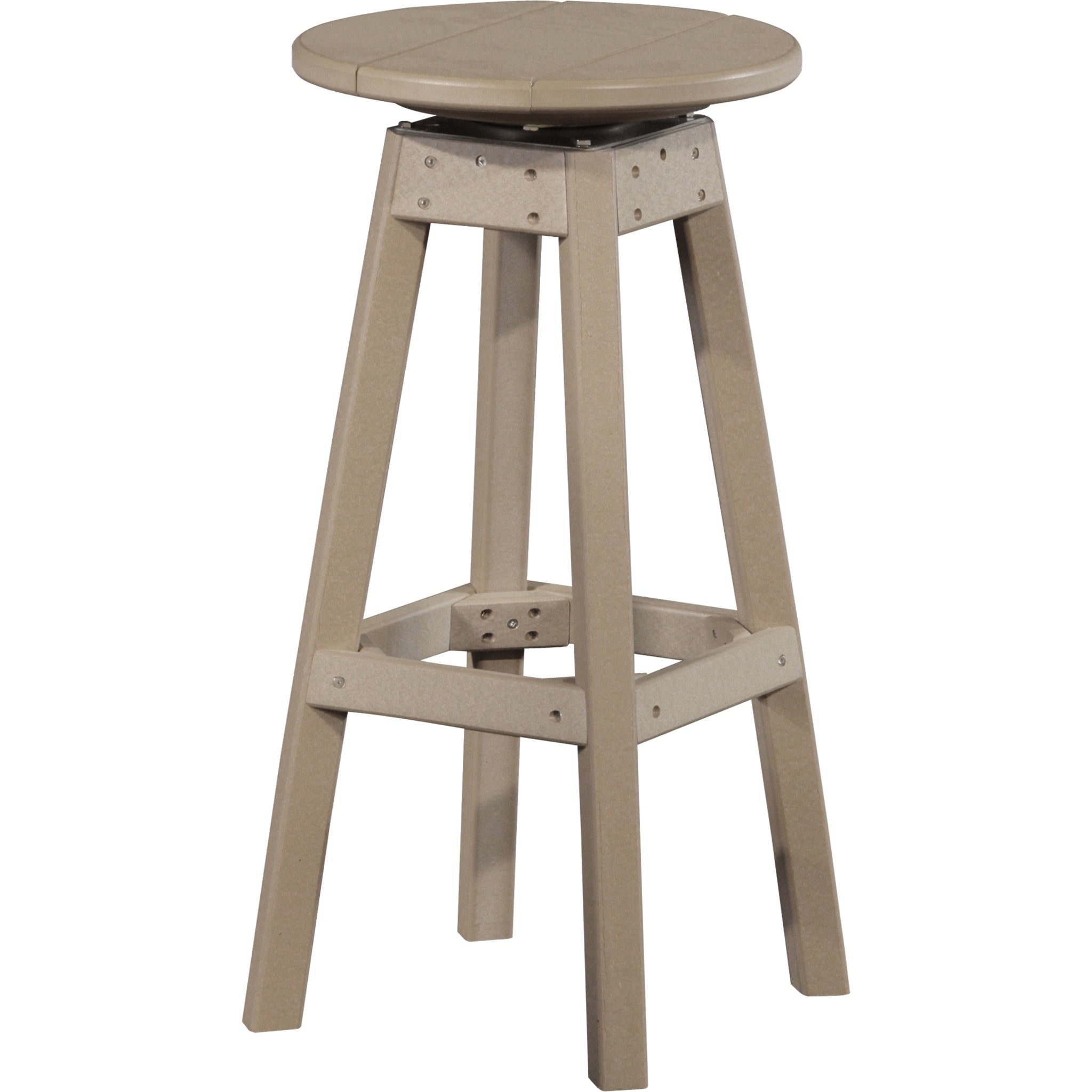 LuxCraft Bar Stool – Outdoor Poly Patio Bar Stool (PBS)