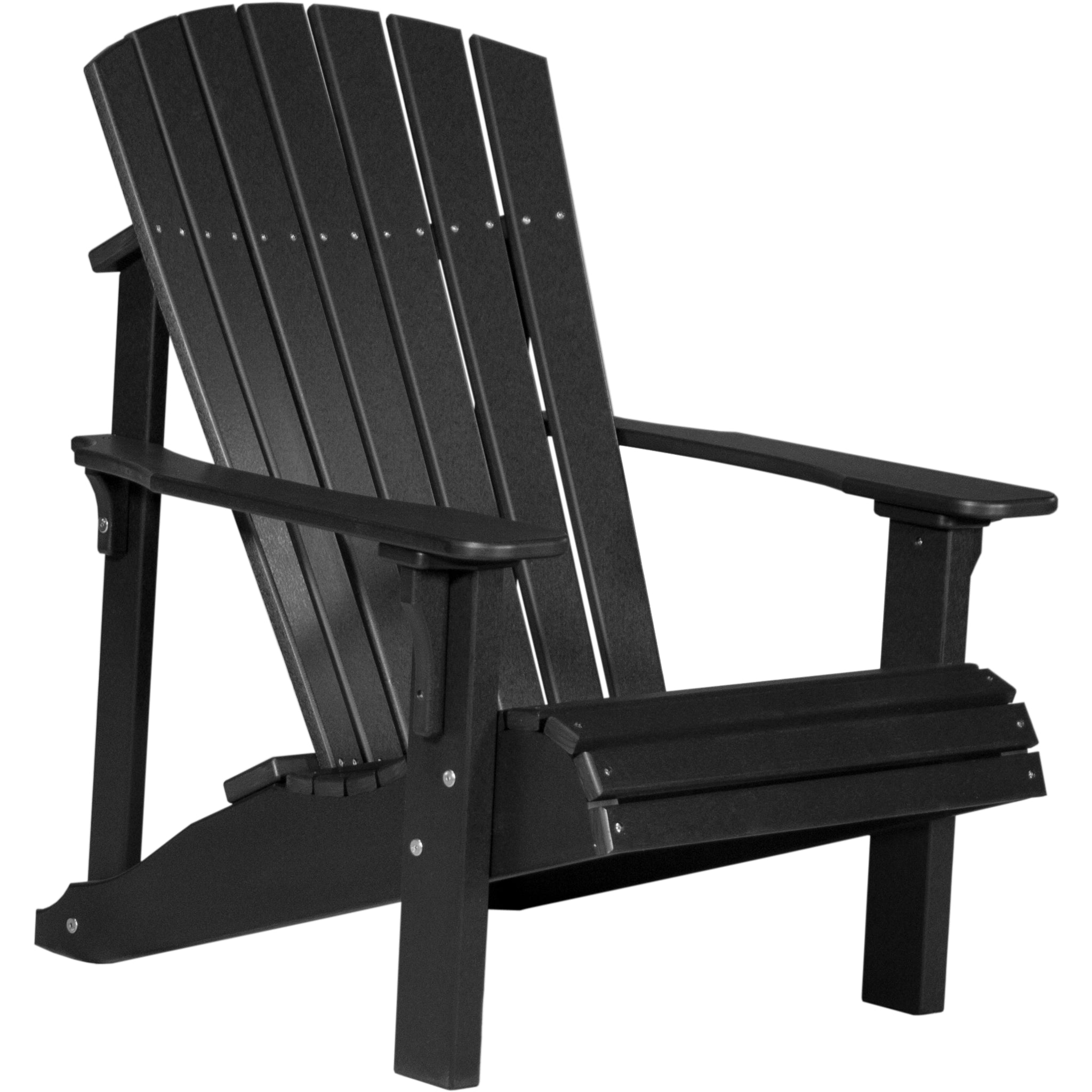 LuxCraft Deluxe Adirondack Chair – Outdoor Poly Lounge Chair (PDAC)