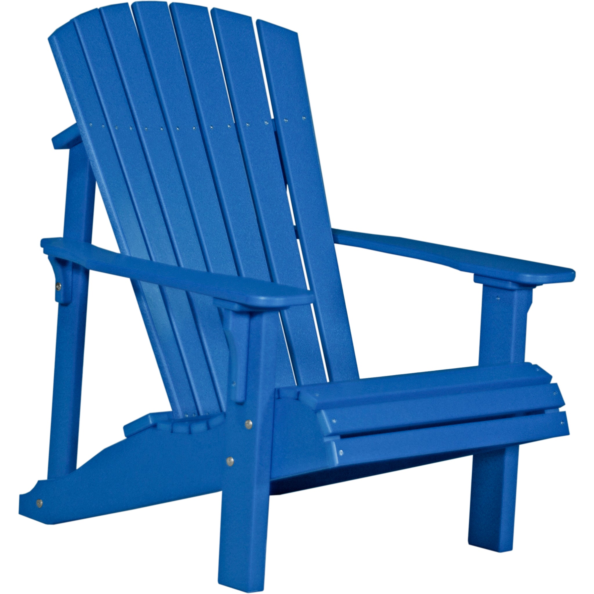 LuxCraft Deluxe Adirondack Chair – Outdoor Poly Lounge Chair (PDAC)