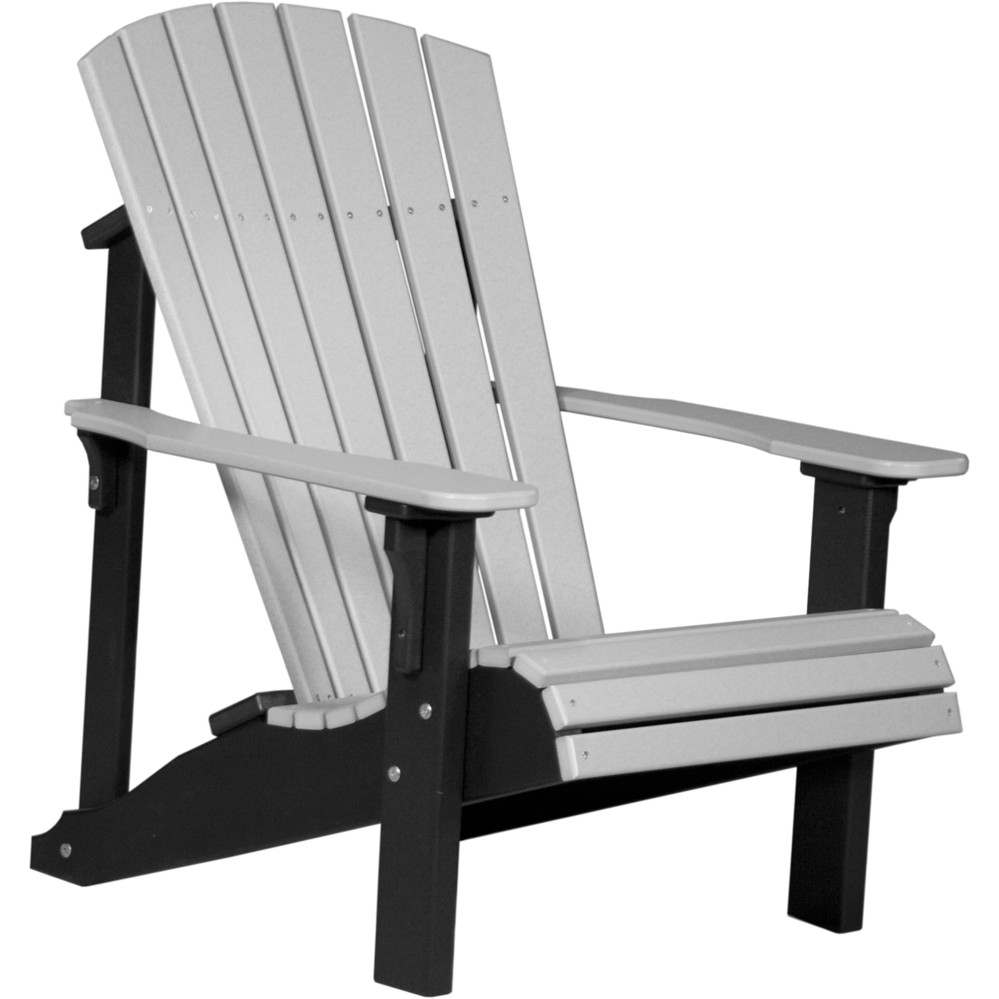 LuxCraft Deluxe Adirondack Chair – Outdoor Poly Lounge Chair (PDAC)