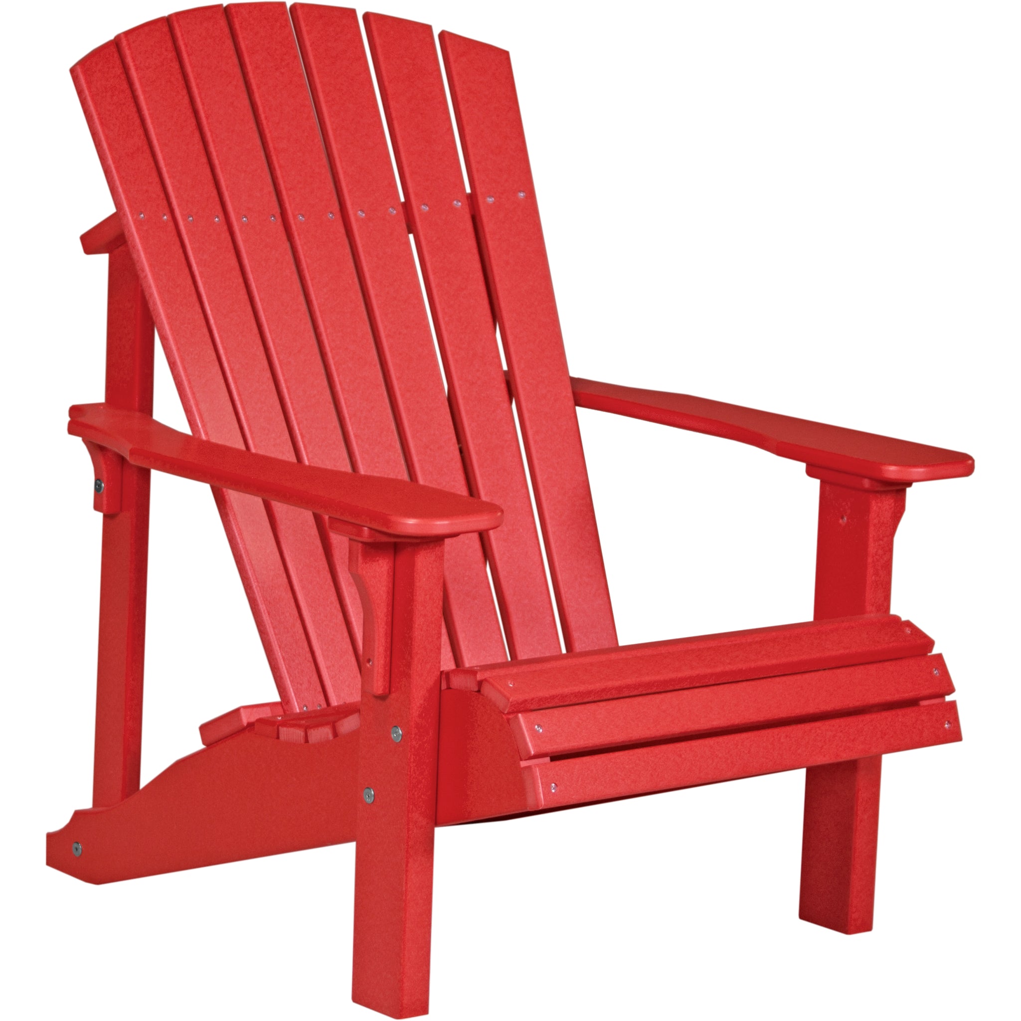 LuxCraft Deluxe Adirondack Chair – Outdoor Poly Lounge Chair (PDAC)