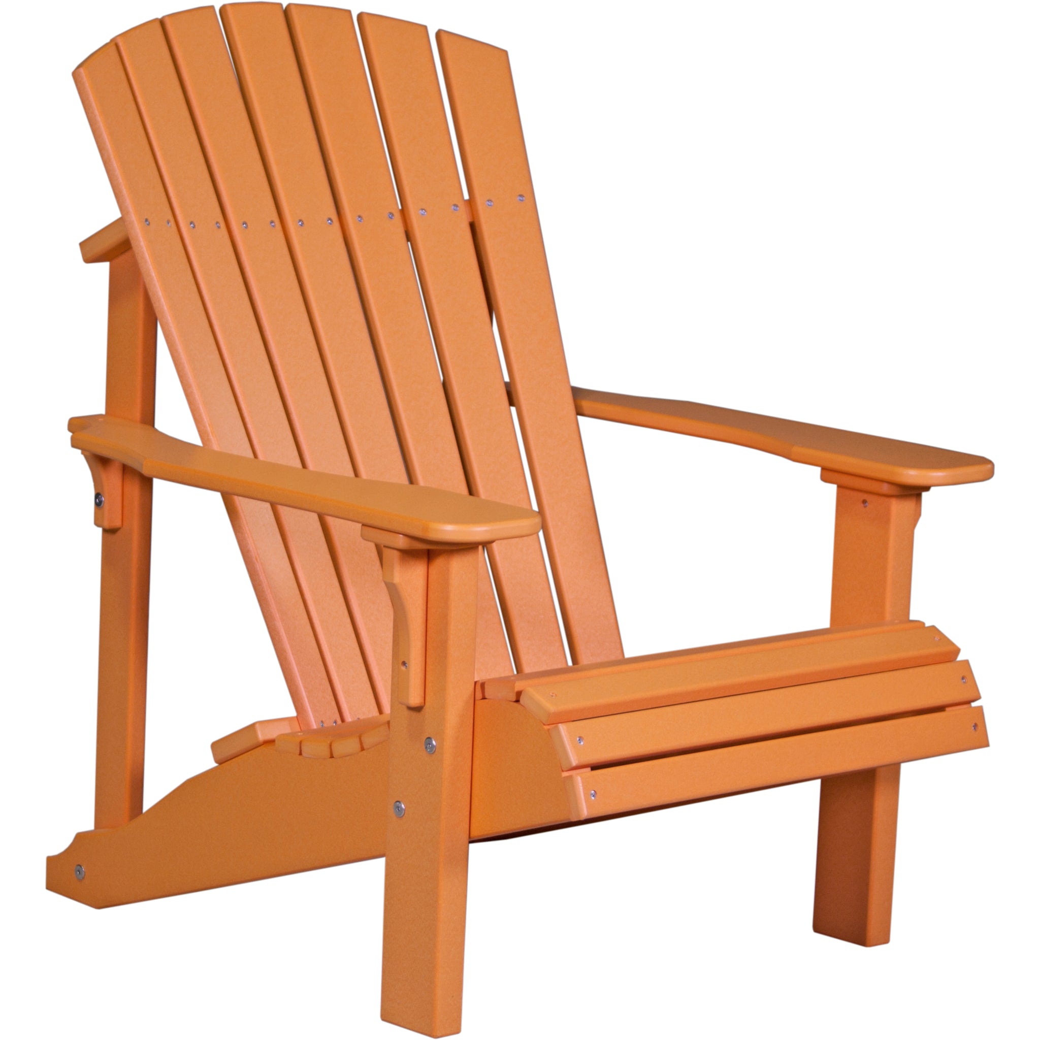 LuxCraft Deluxe Adirondack Chair – Outdoor Poly Lounge Chair (PDAC)