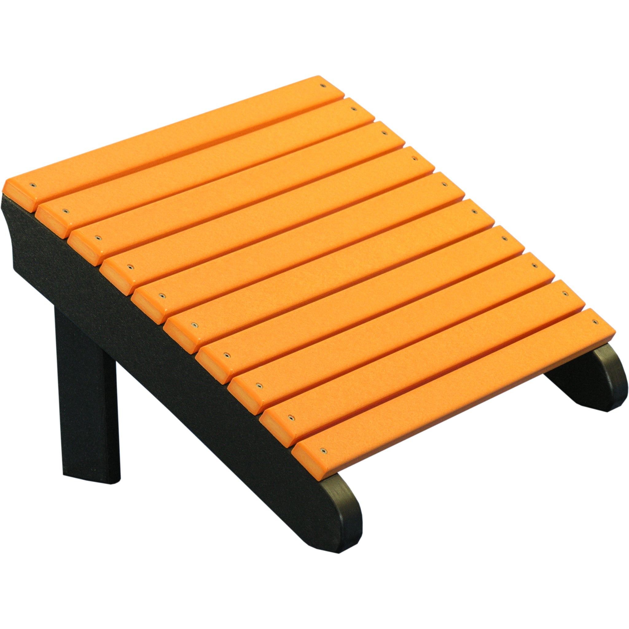 LuxCraft Deluxe Adirondack Footrest – Outdoor Poly Patio Footrest (PDAF)