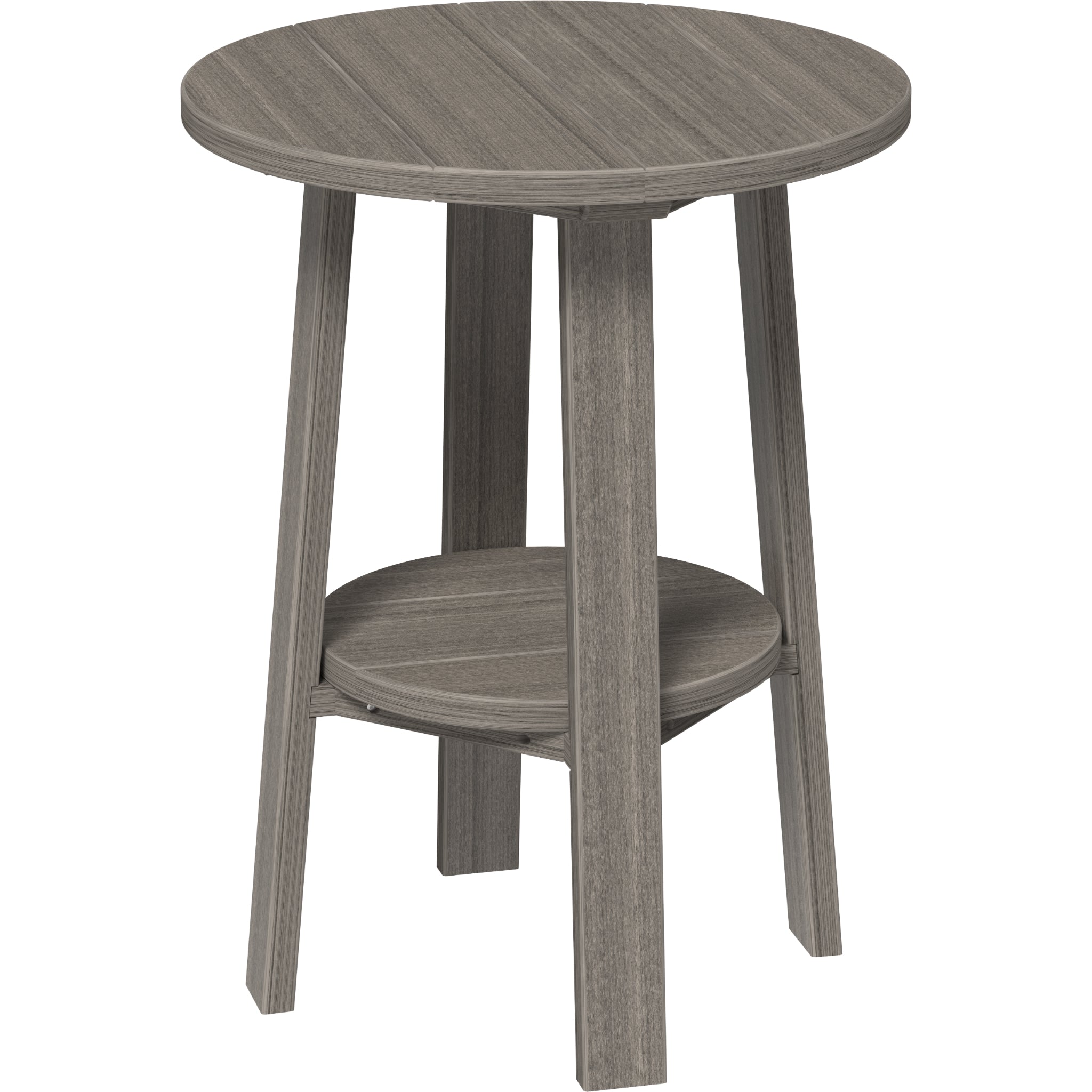 LuxCraft Deluxe 28″ End Table – Outdoor Poly Patio Side Table (PDET28)