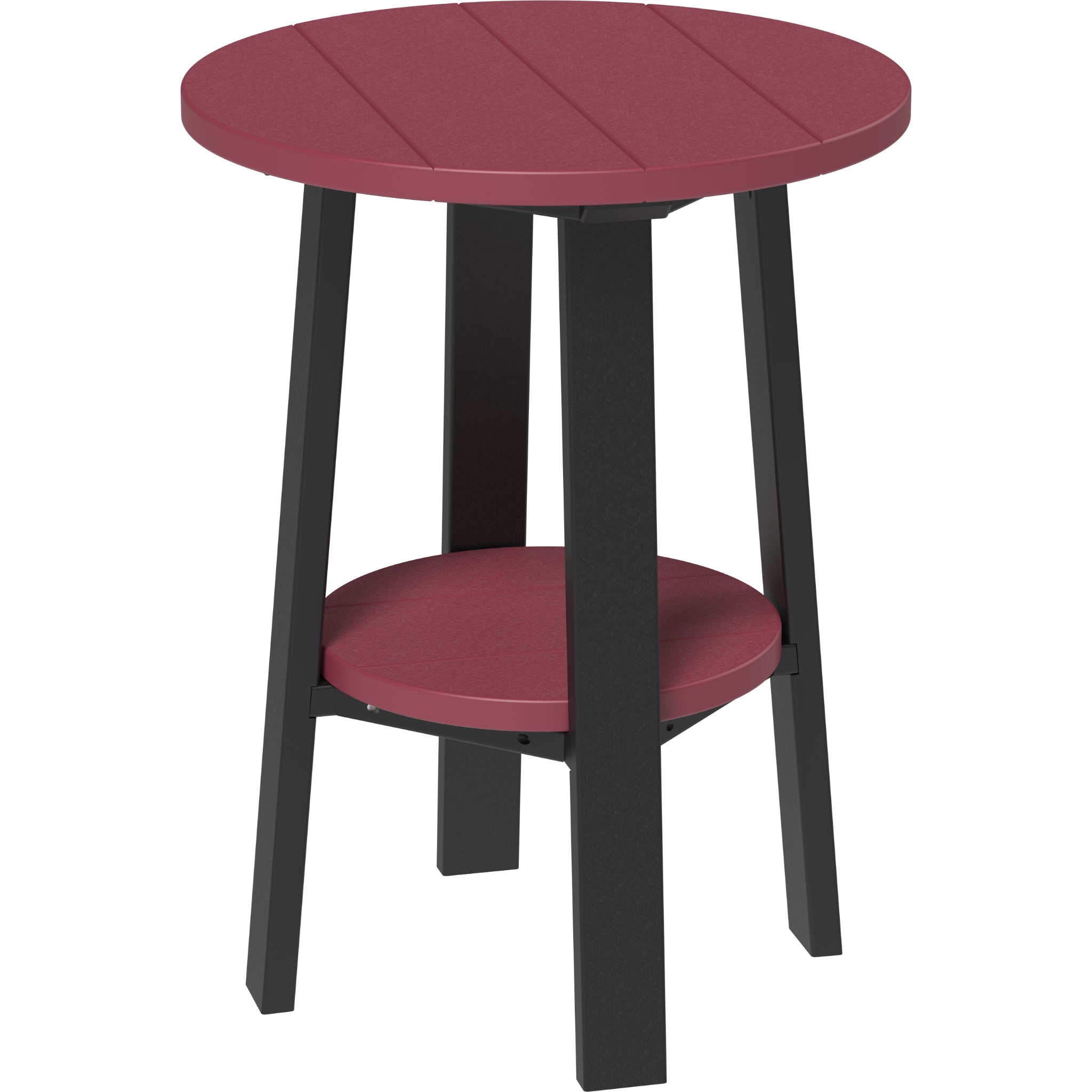 LuxCraft Deluxe 28″ End Table – Outdoor Poly Patio Side Table (PDET28)