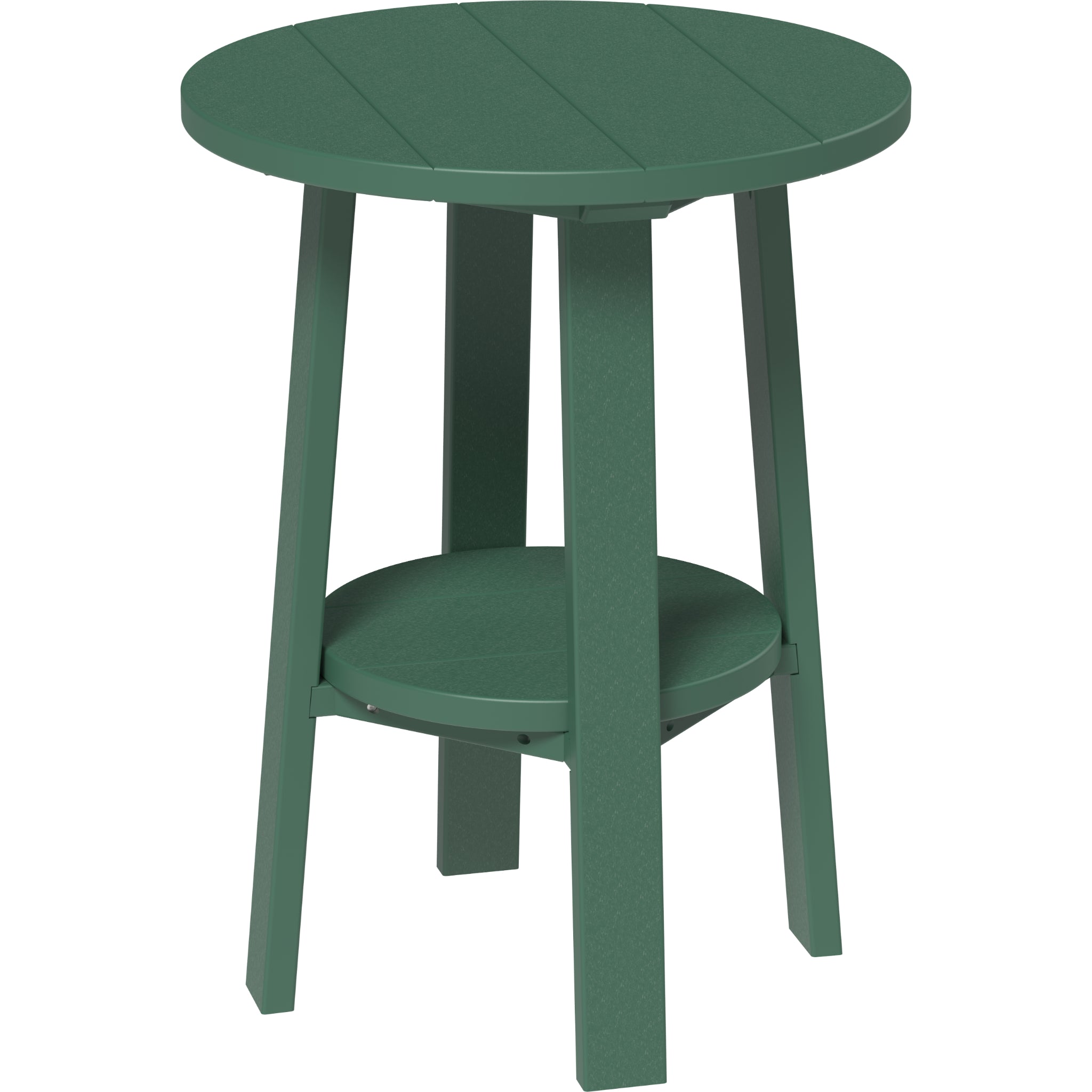 LuxCraft Deluxe 28″ End Table – Outdoor Poly Patio Side Table (PDET28)