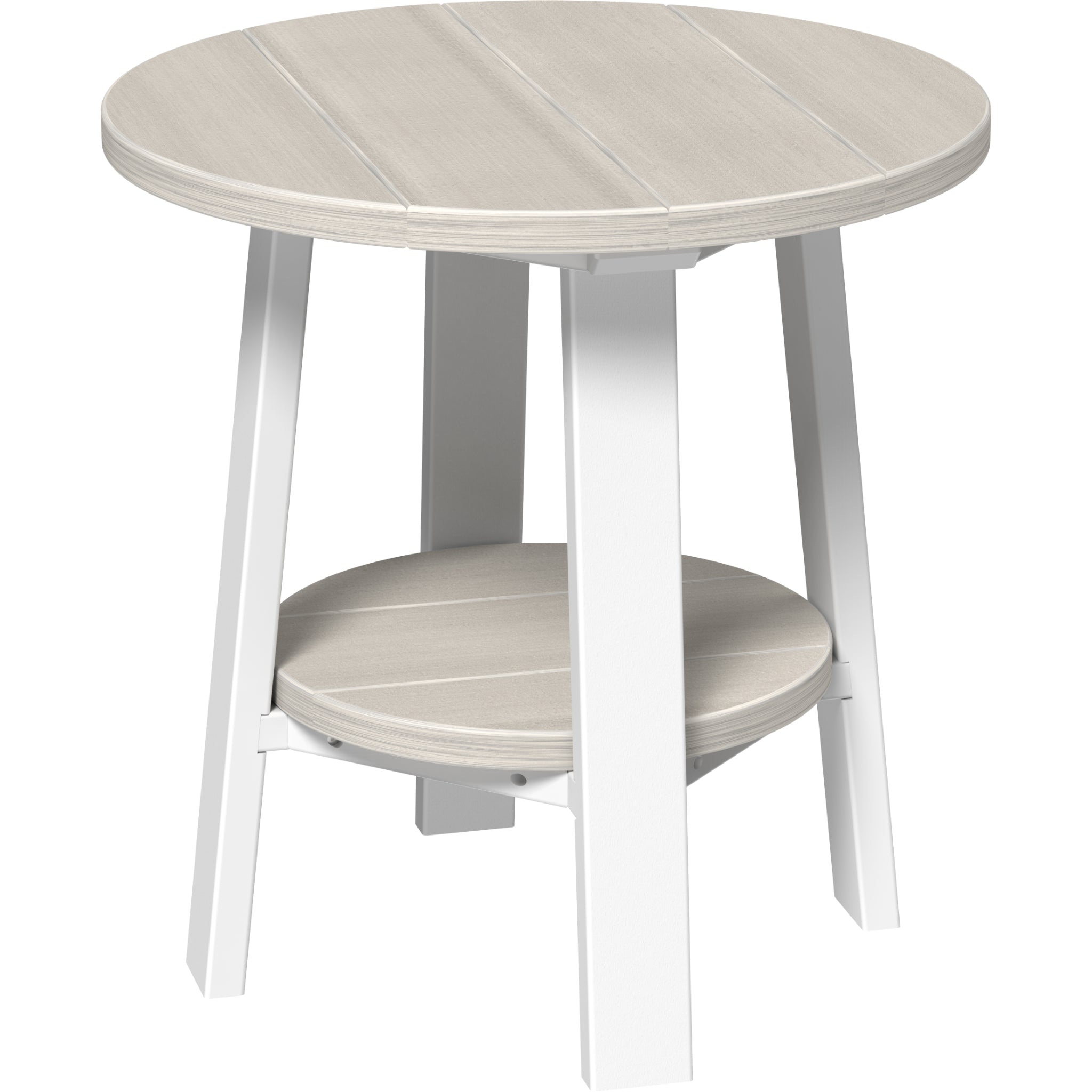LuxCraft Deluxe End Table – Outdoor Poly Patio Side Table (PDET)