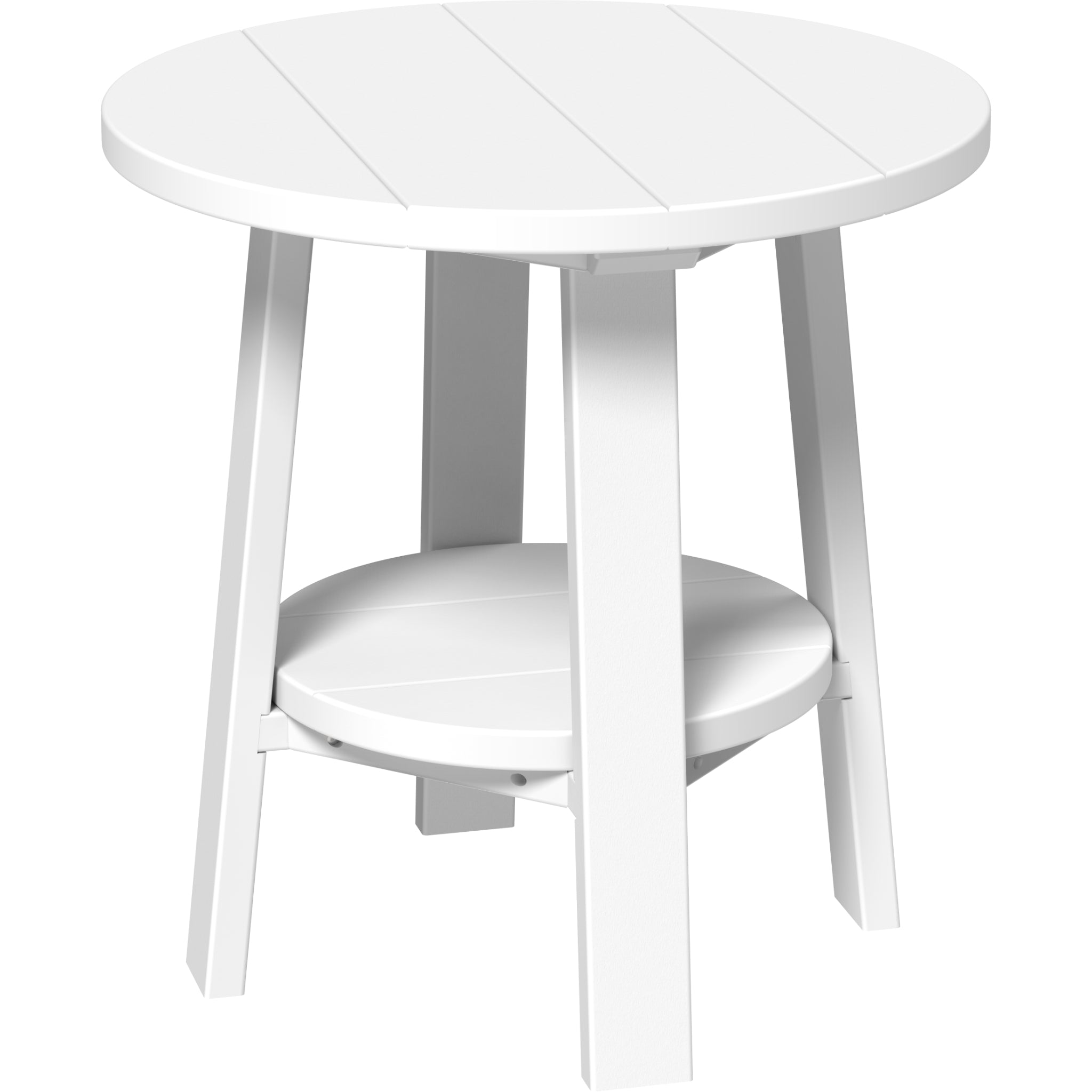LuxCraft Deluxe End Table – Outdoor Poly Patio Side Table (PDET)
