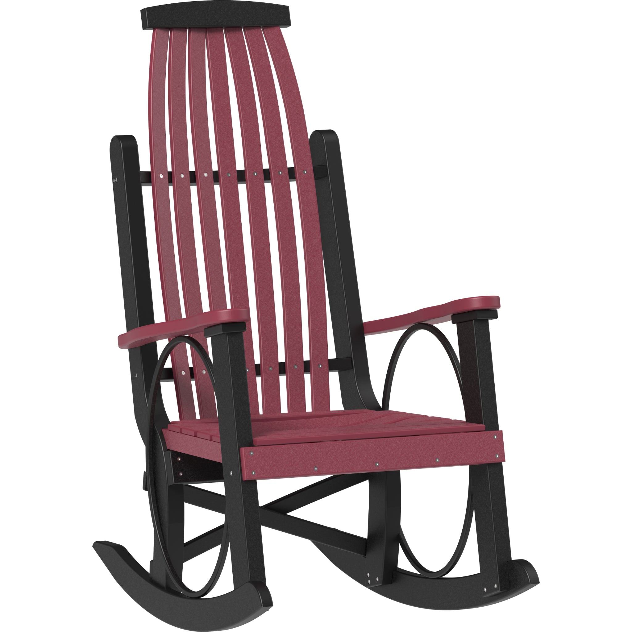 LuxCraft Grandpa’s Rocker – Outdoor Poly Rocking Chair (PGR)