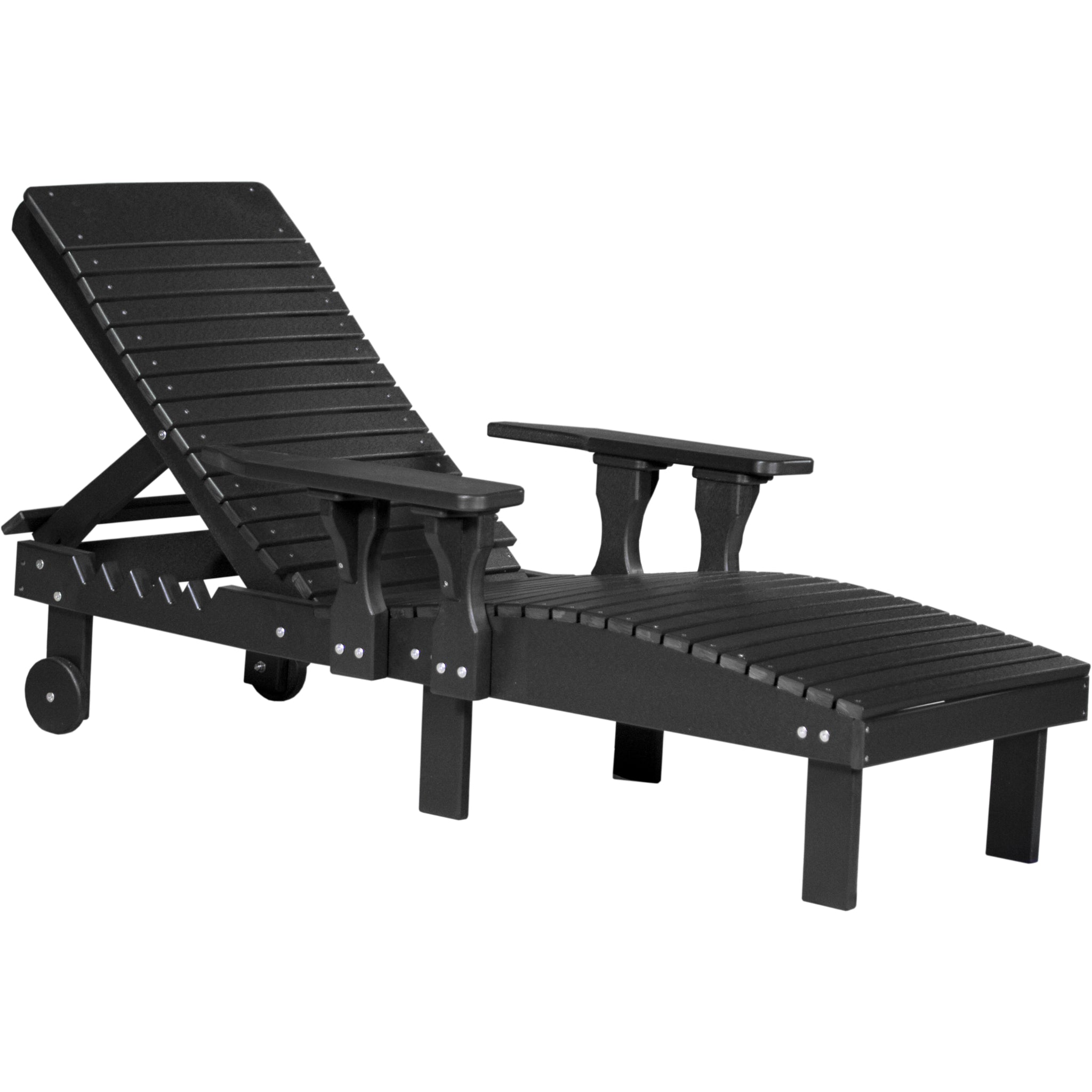 LuxCraft Lounge Chair – Outdoor Poly Poolside Lounger (PLC)