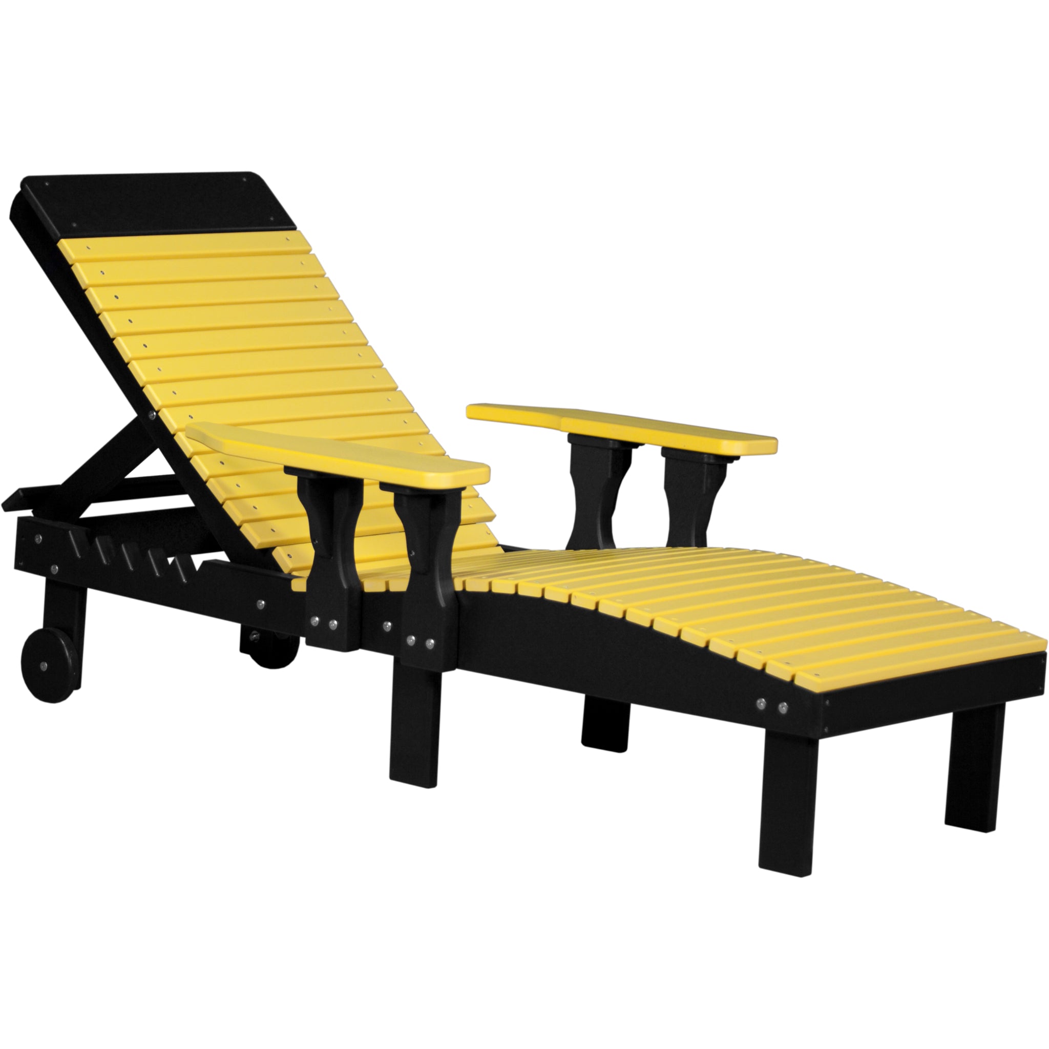 LuxCraft Lounge Chair – Outdoor Poly Poolside Lounger (PLC)