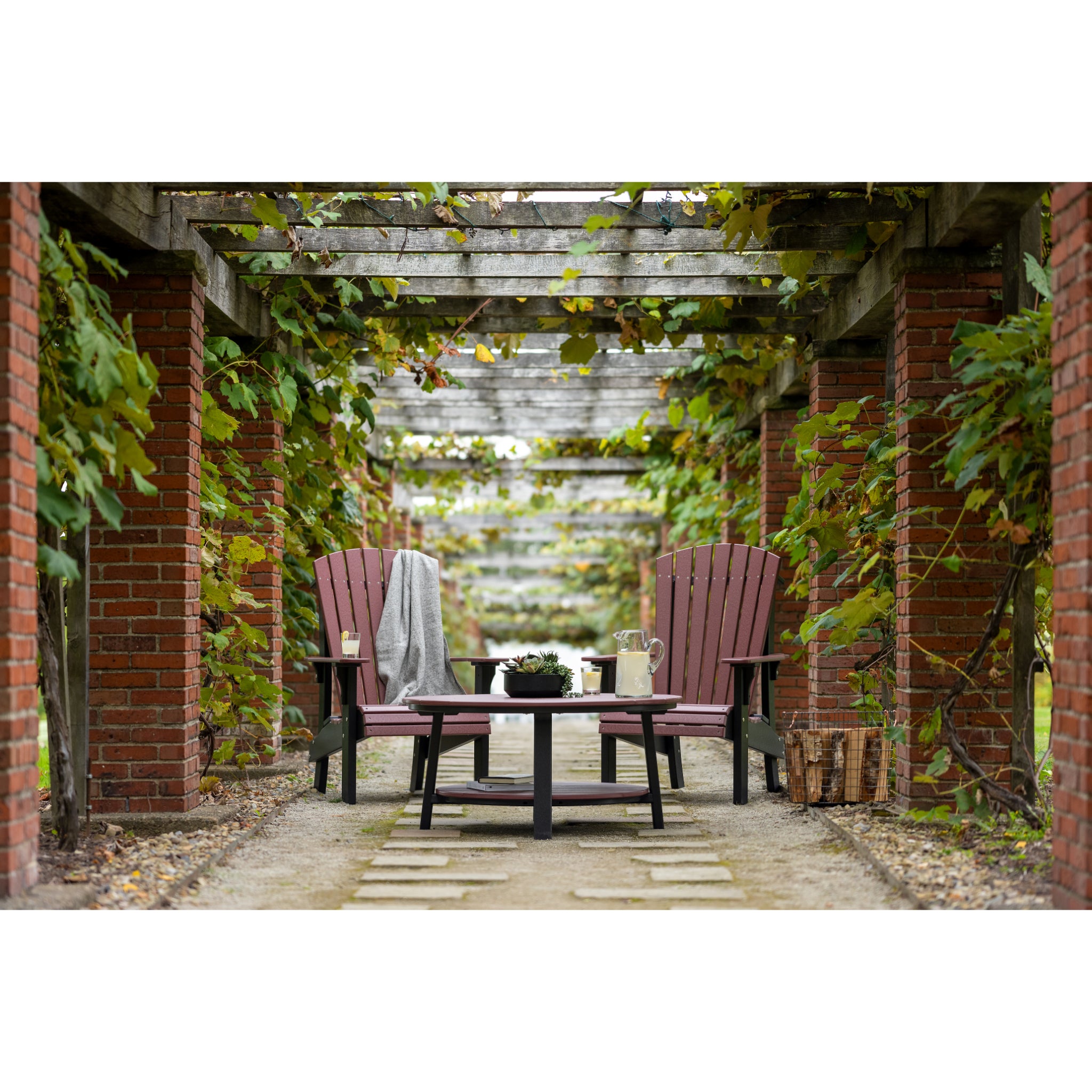 LuxCraft Royal Adirondack Chair – Outdoor Poly Lounge Chair (RAC)
