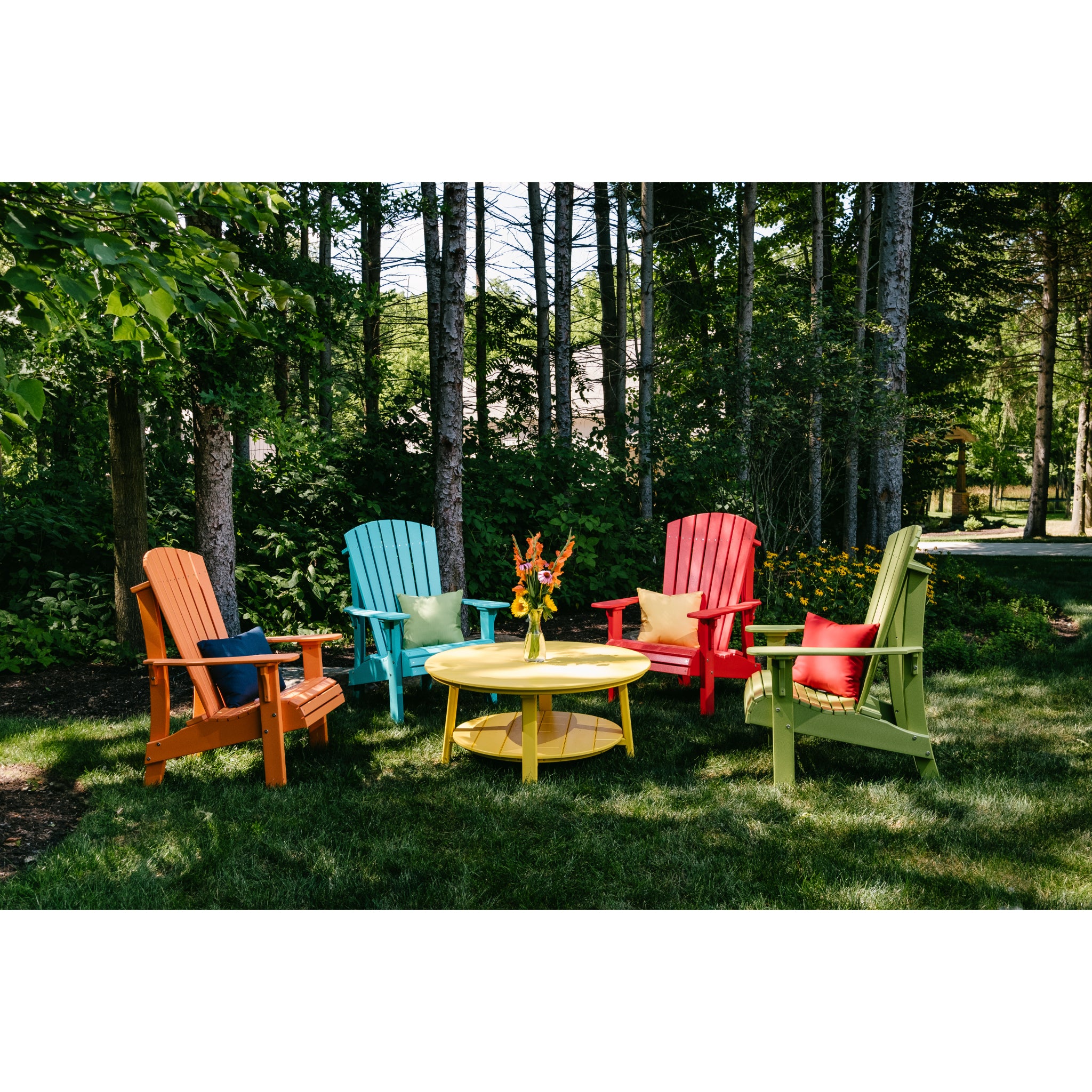 LuxCraft Royal Adirondack Chair – Outdoor Poly Lounge Chair (RAC)