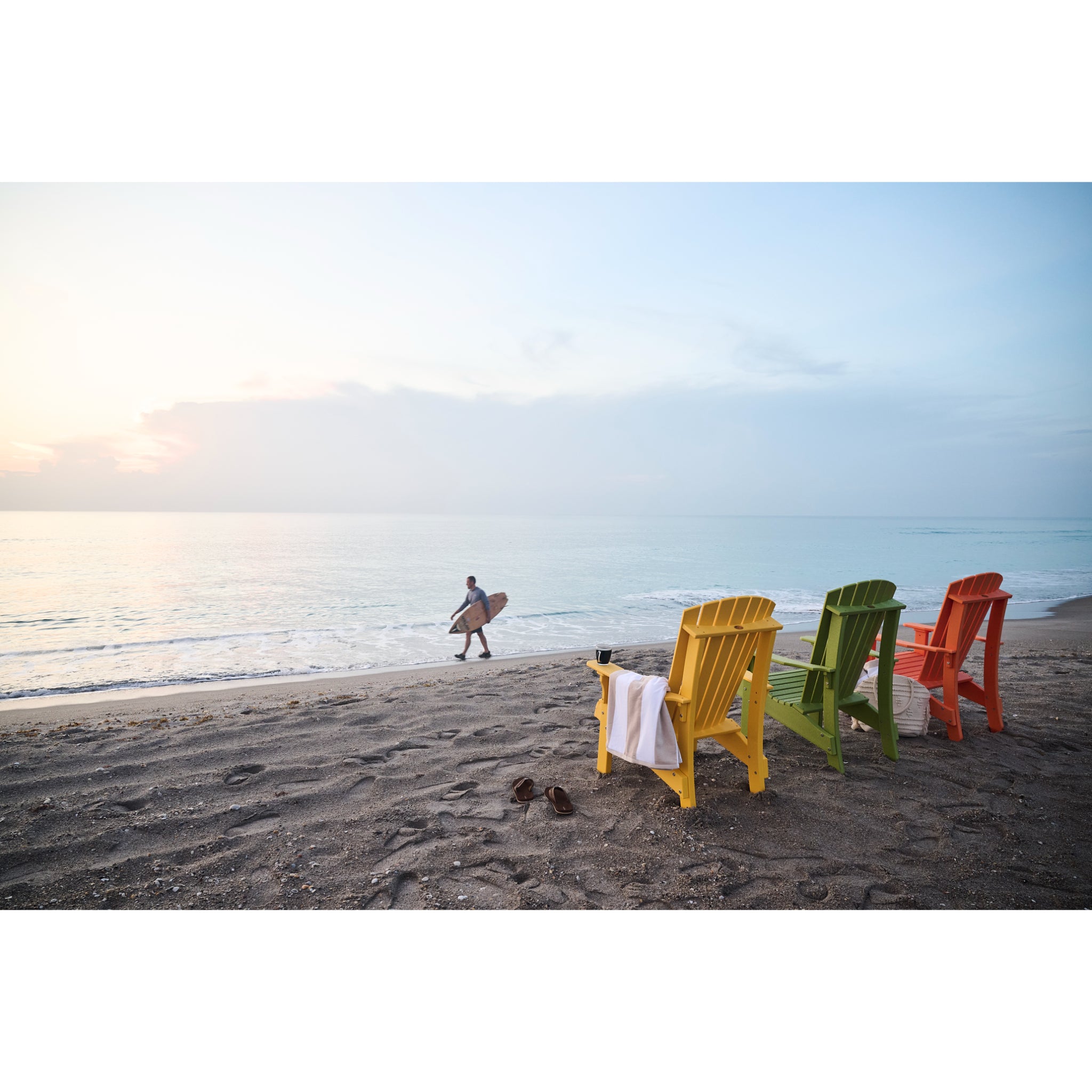 LuxCraft Royal Adirondack Chair – Outdoor Poly Lounge Chair (RAC)