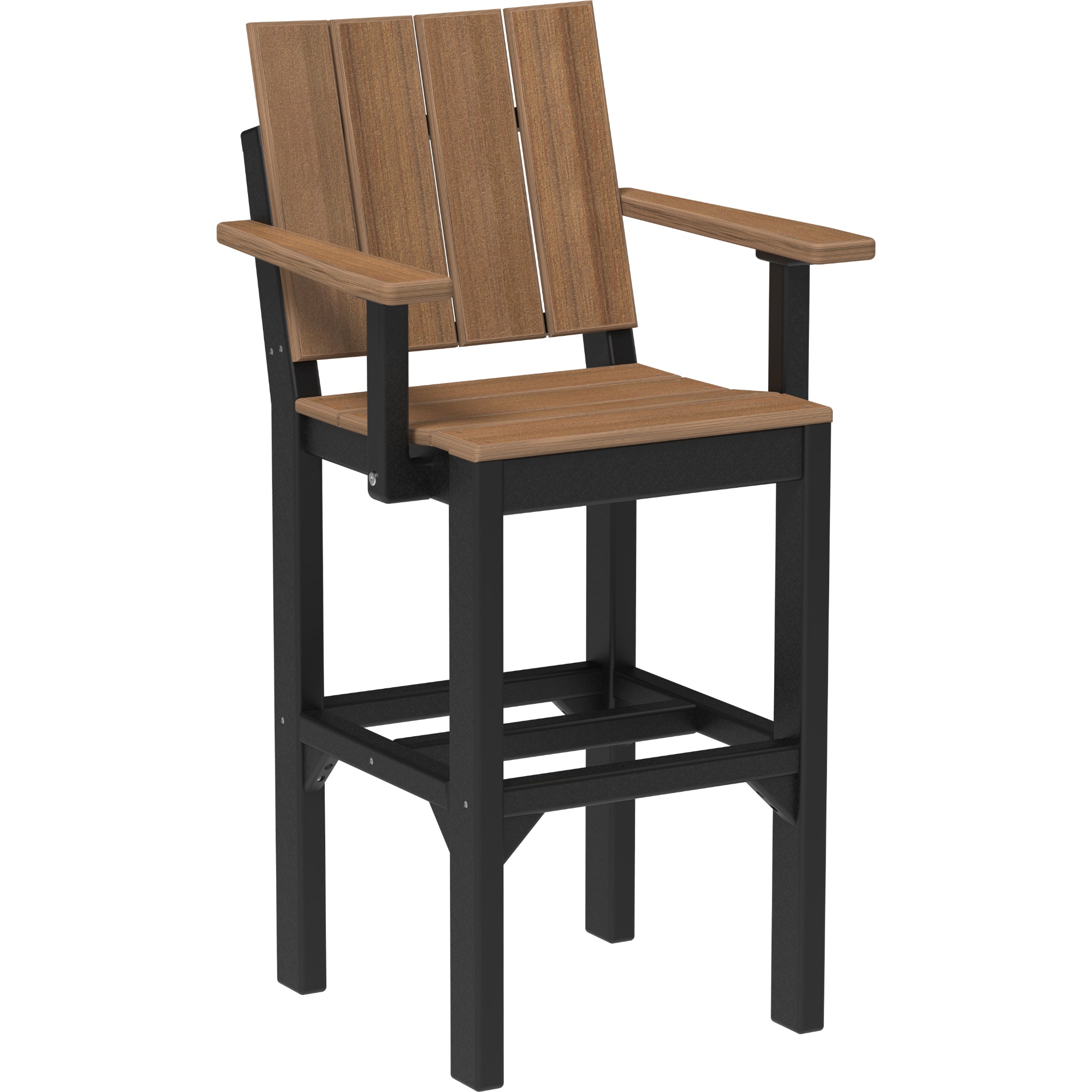 LuxCraft Urban Arm Chair – Outdoor Poly Bar Chair (UARC)