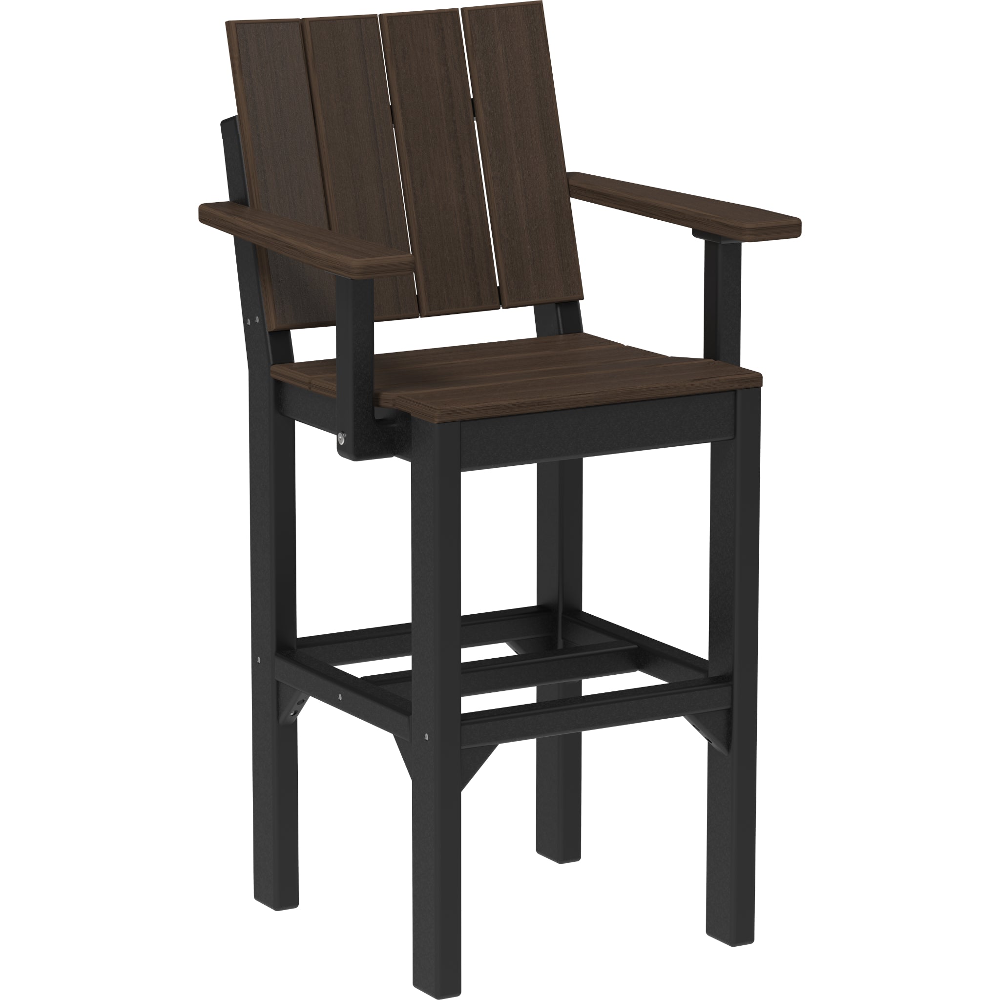 LuxCraft Urban Arm Chair – Outdoor Poly Bar Chair (UARC)
