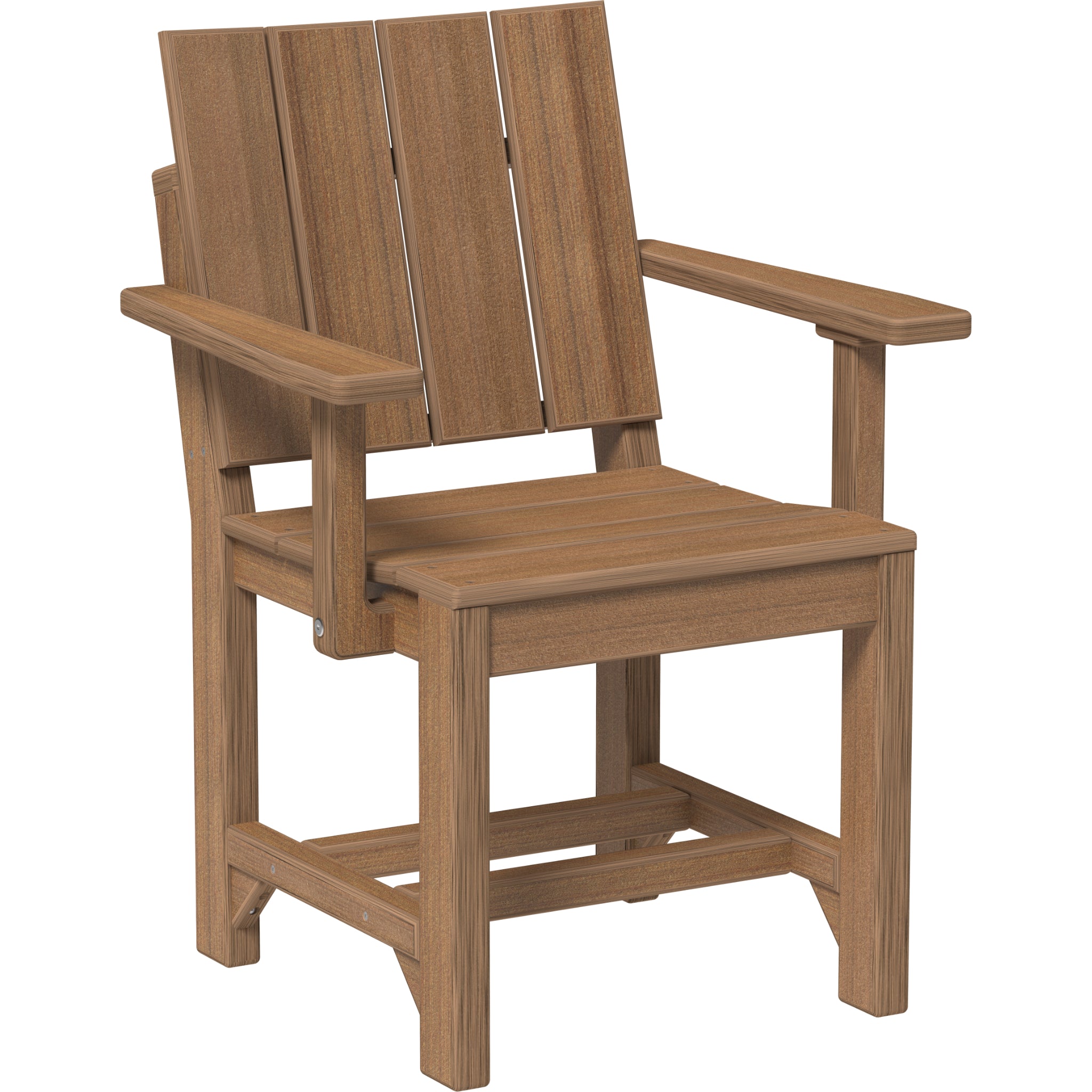 LuxCraft Urban Arm Chair – Outdoor Poly Dining Chair (UARC)