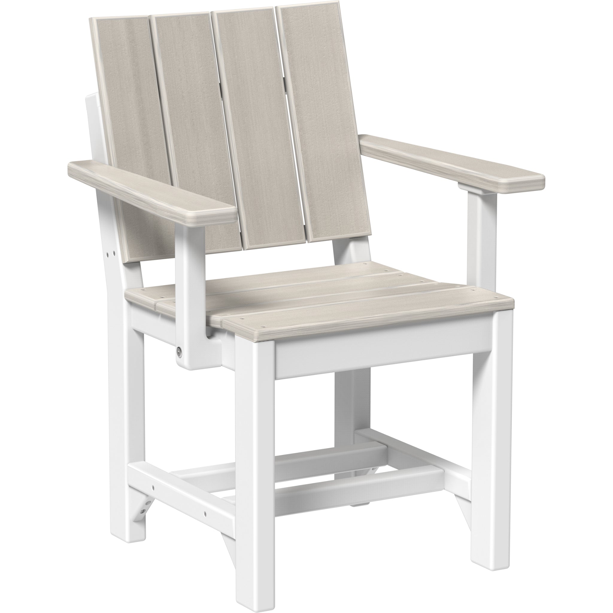 LuxCraft Urban Arm Chair – Outdoor Poly Dining Chair (UARC)
