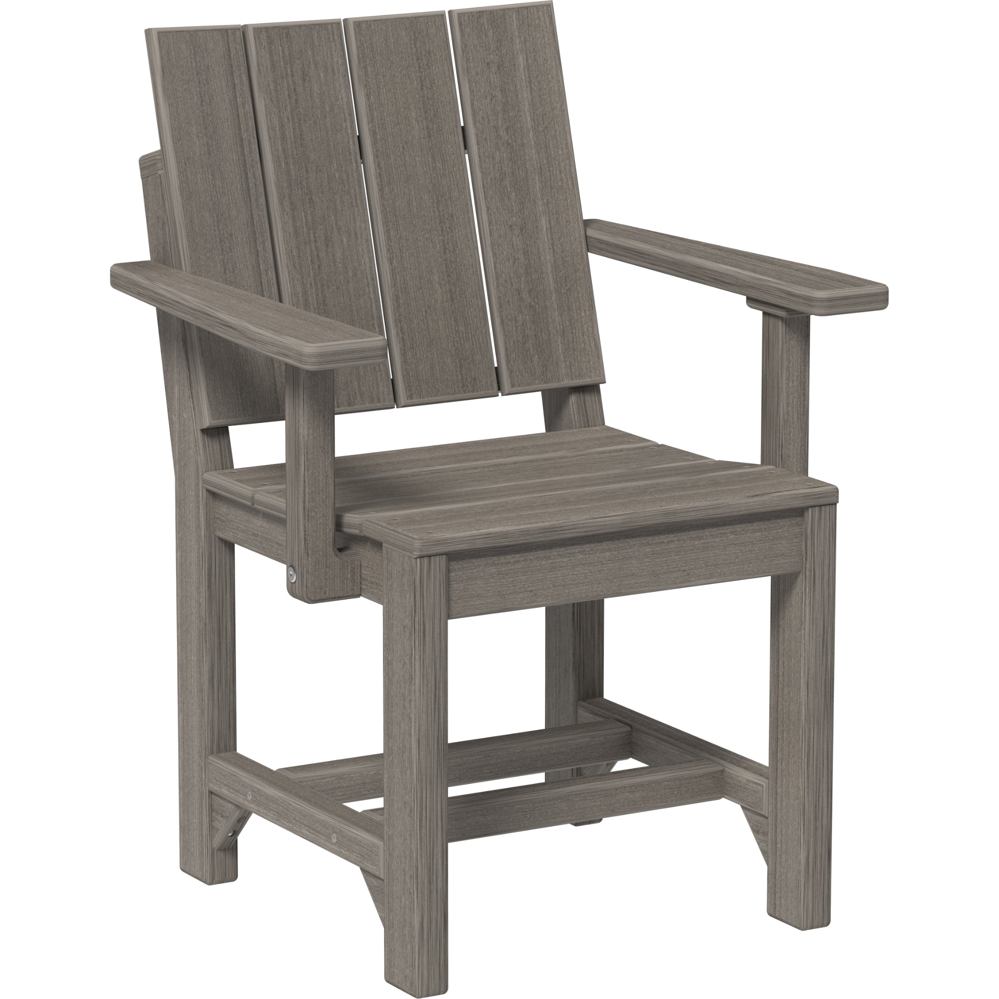 LuxCraft Urban Arm Chair – Outdoor Poly Dining Chair (UARC)